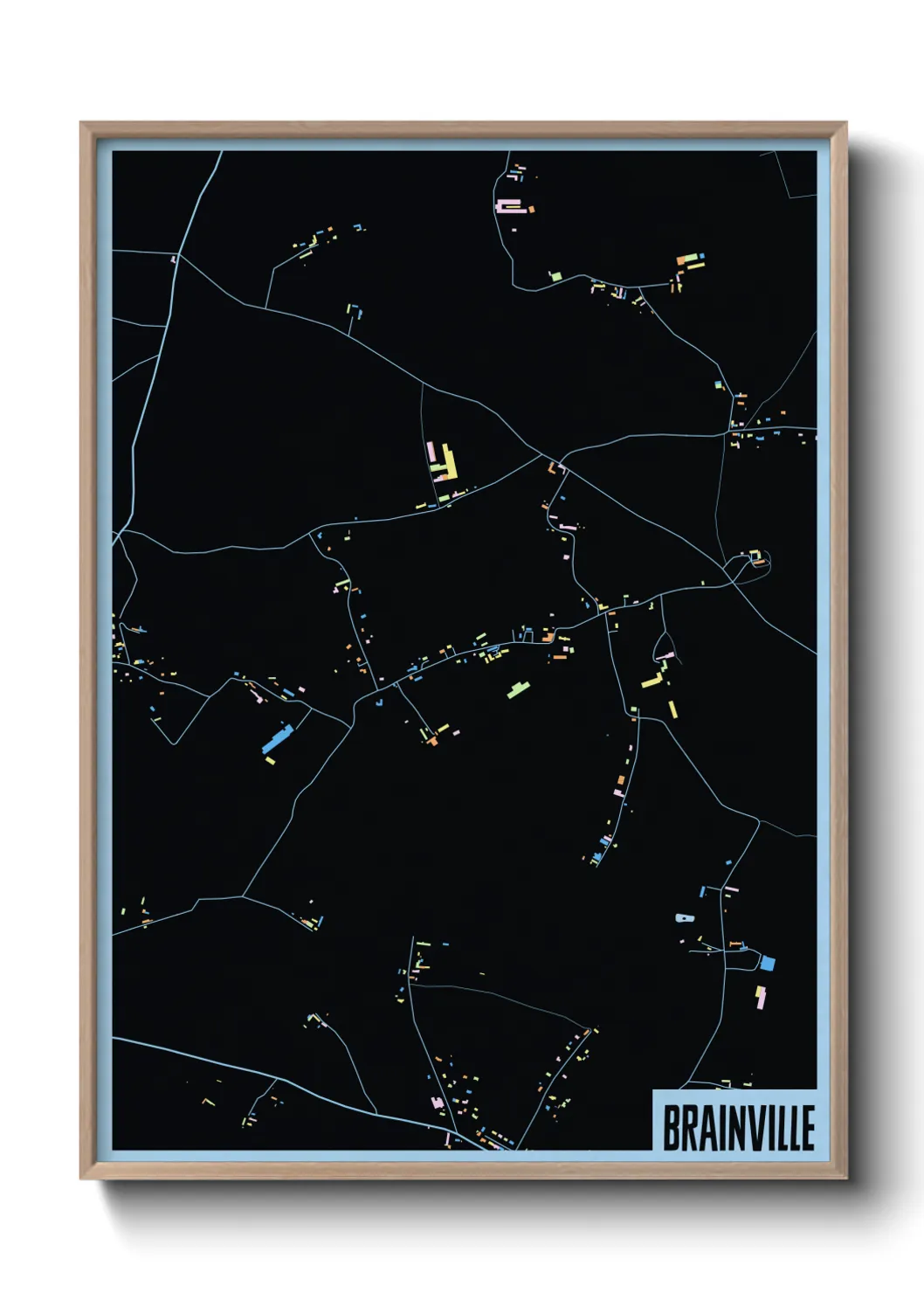 Un poster carteBrainville