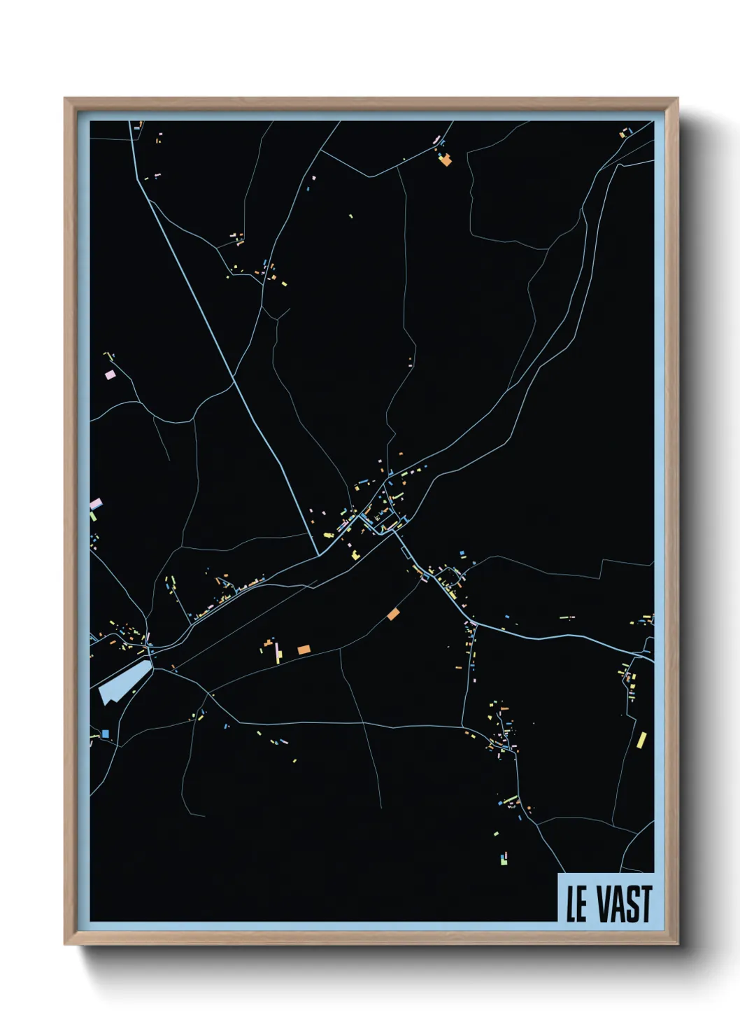 Un poster carteLe Vast