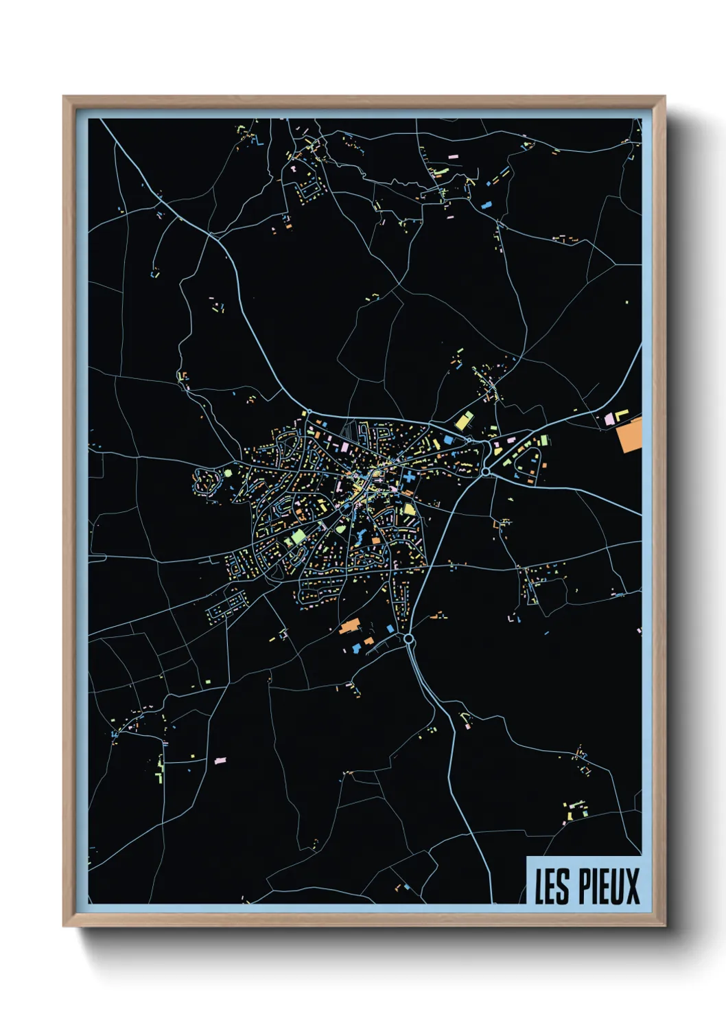 Un poster carteLes Pieux