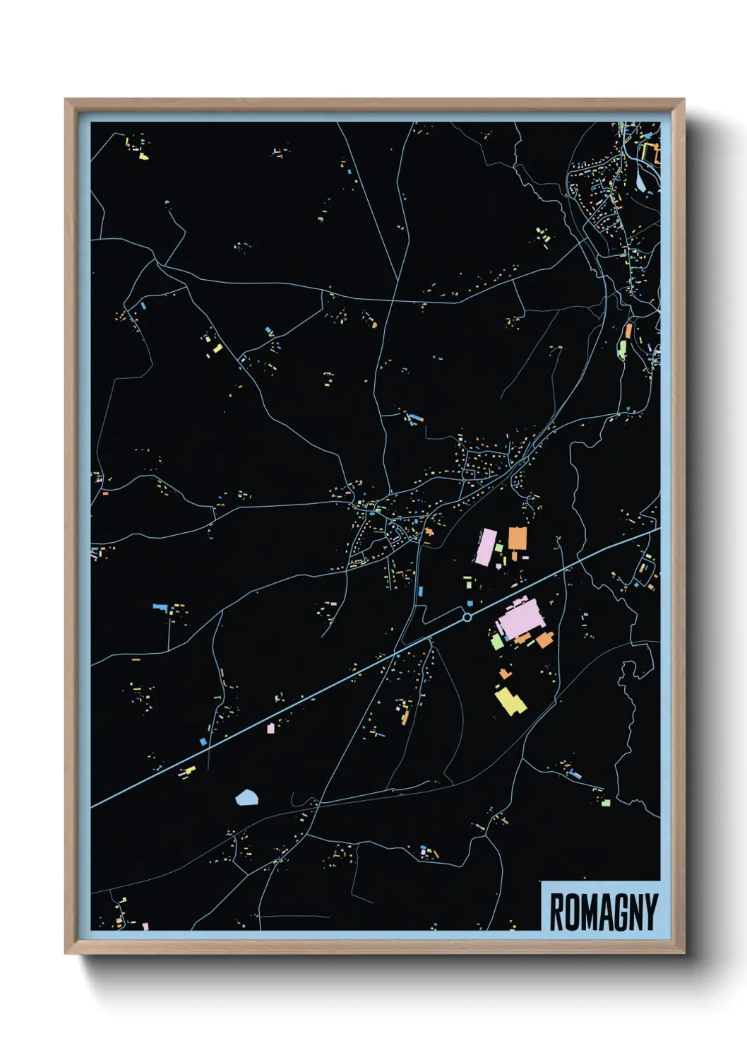 Un poster carteRomagny