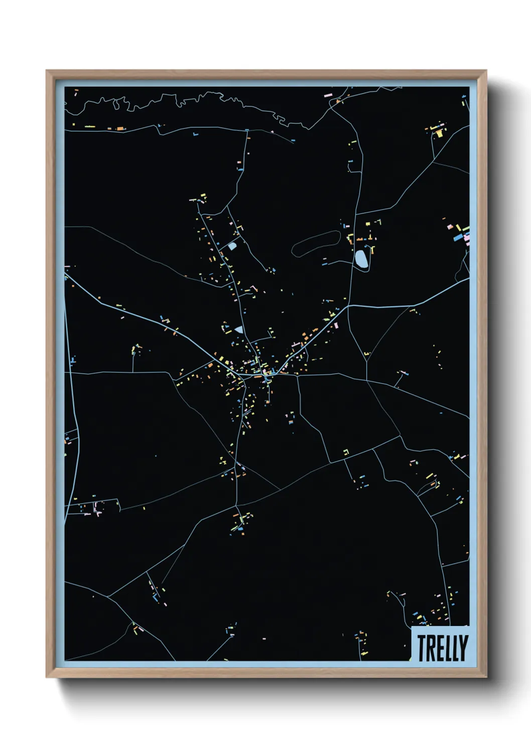 Une affiche de carte sur Trelly