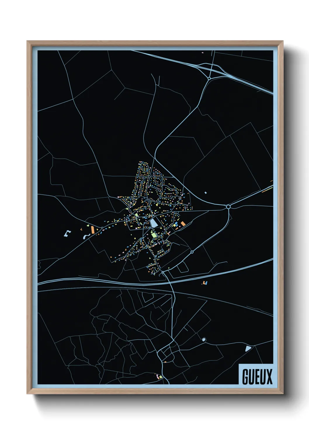 Un poster carteGueux