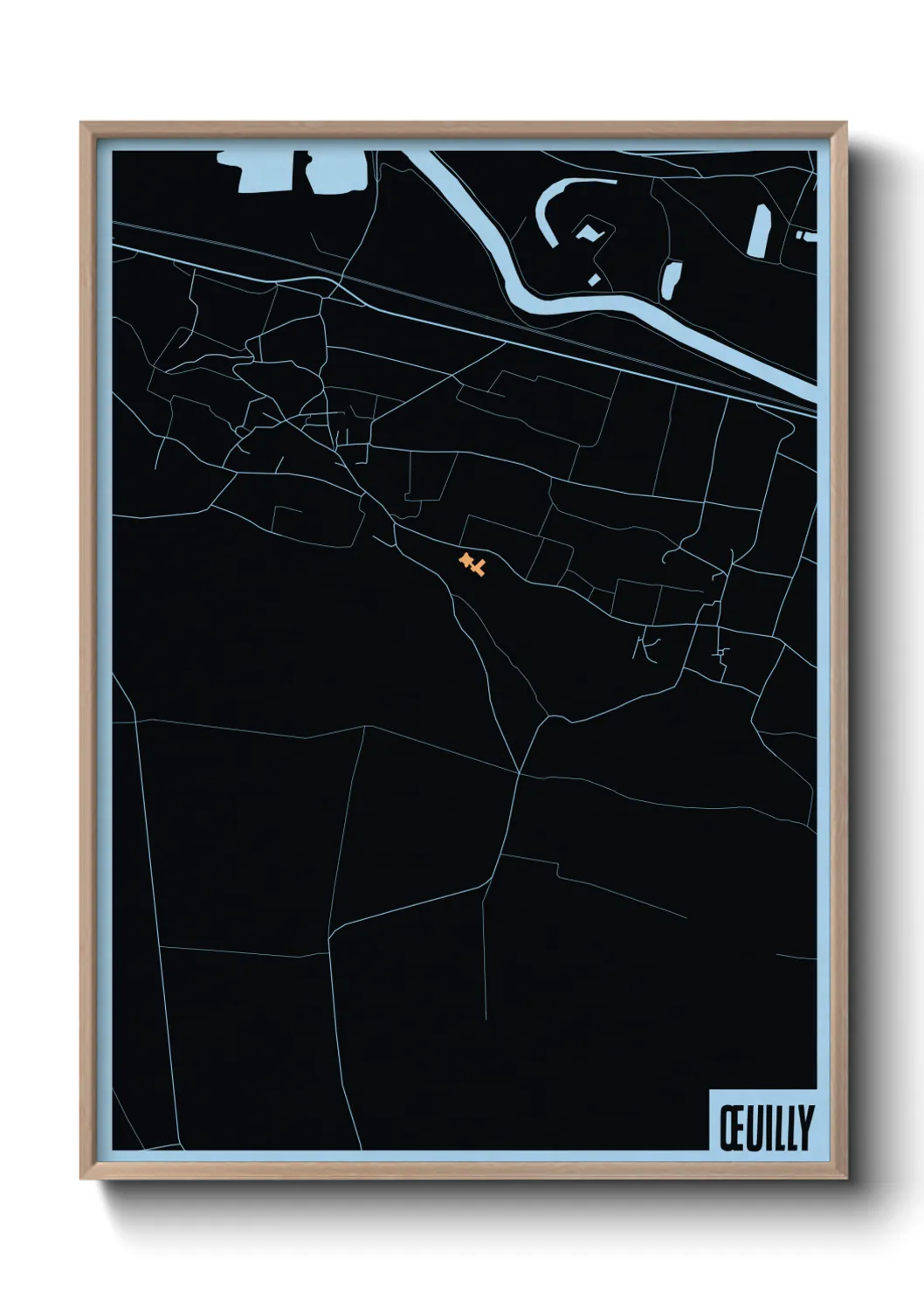 Un poster carteŒuilly