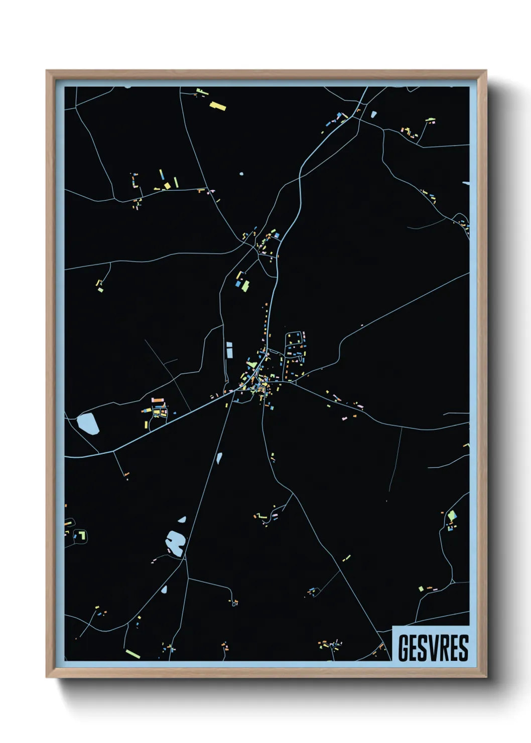 Un poster carteGesvres