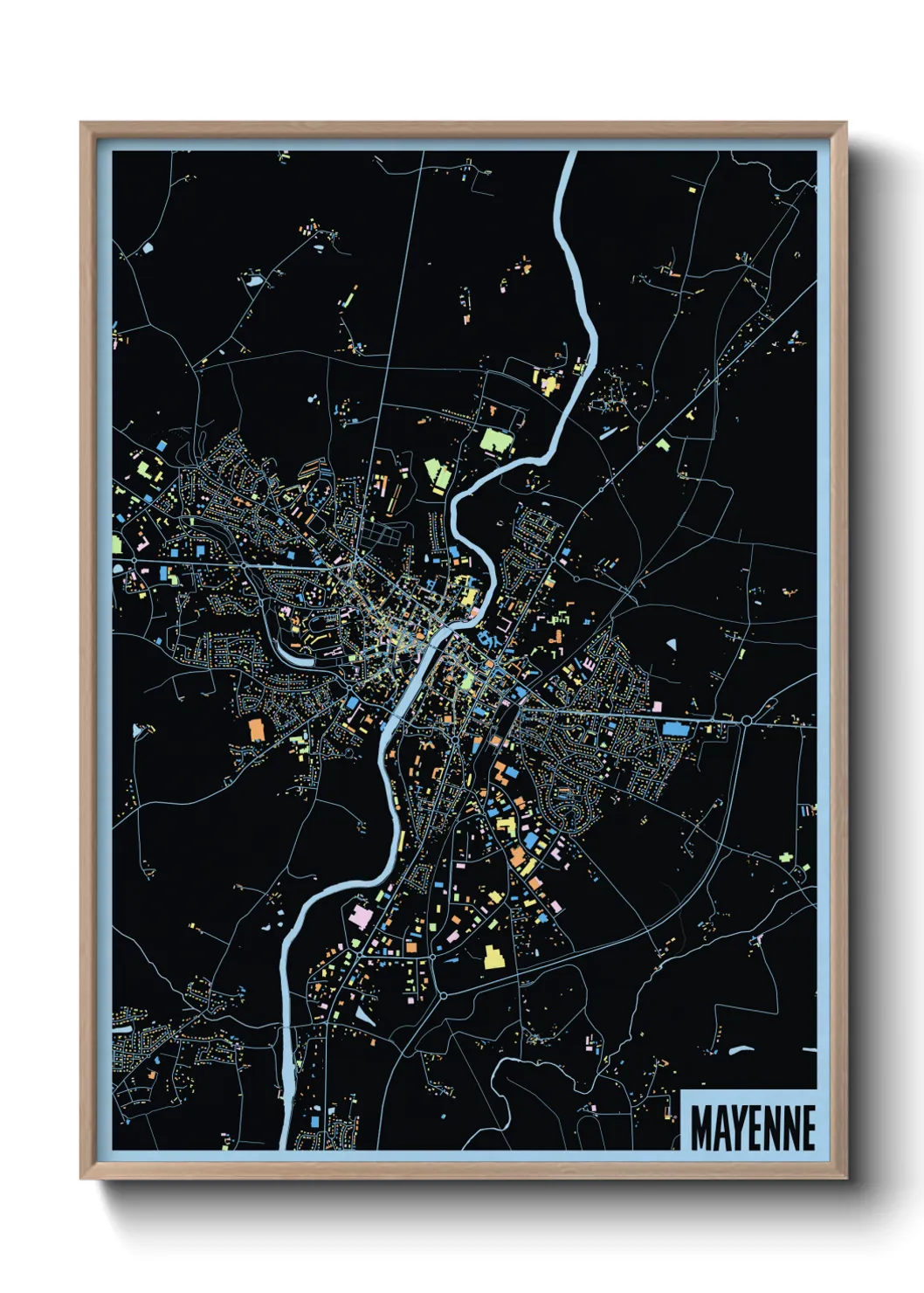 Un poster carteMayenne