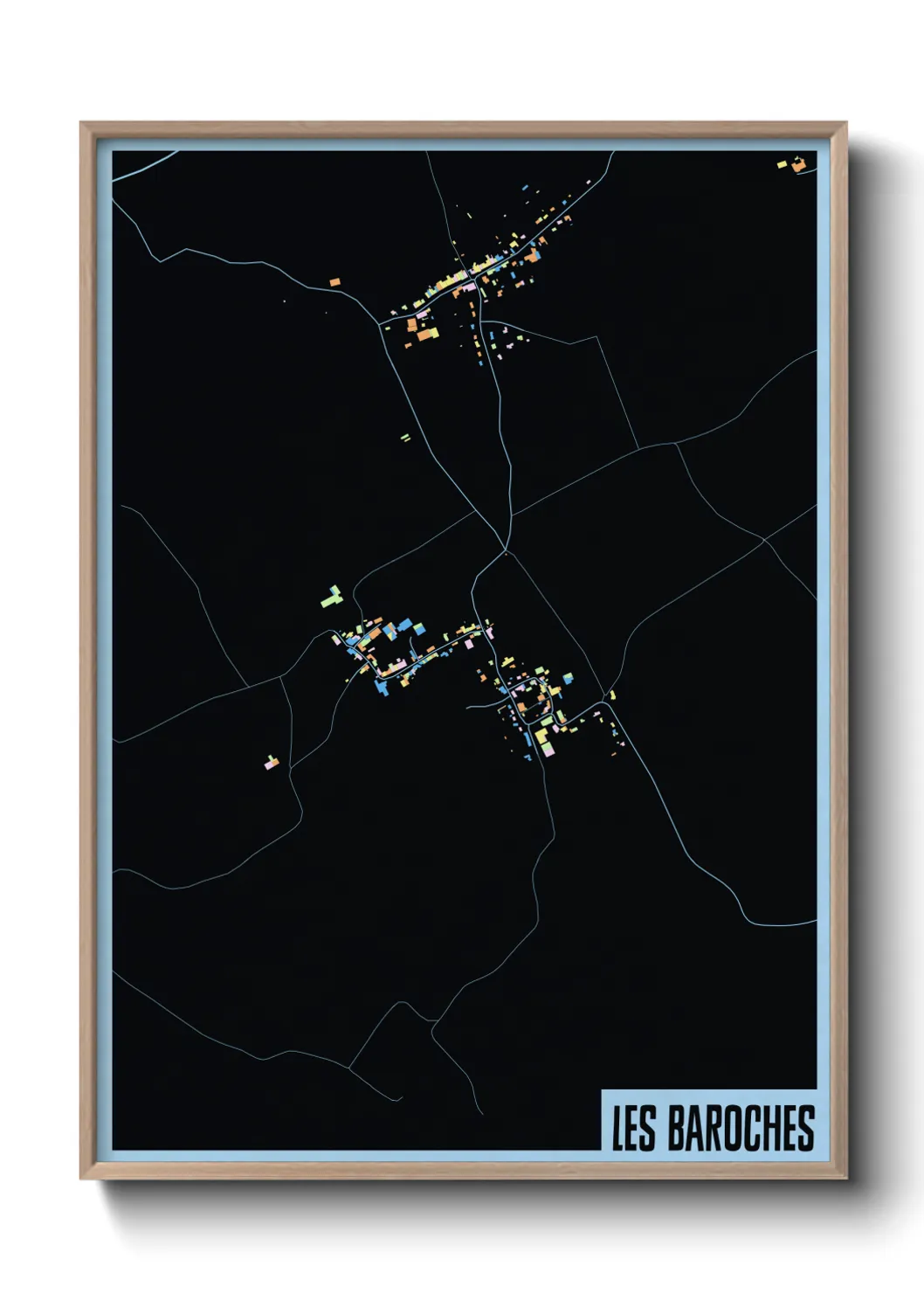 Un poster carteLes Baroches