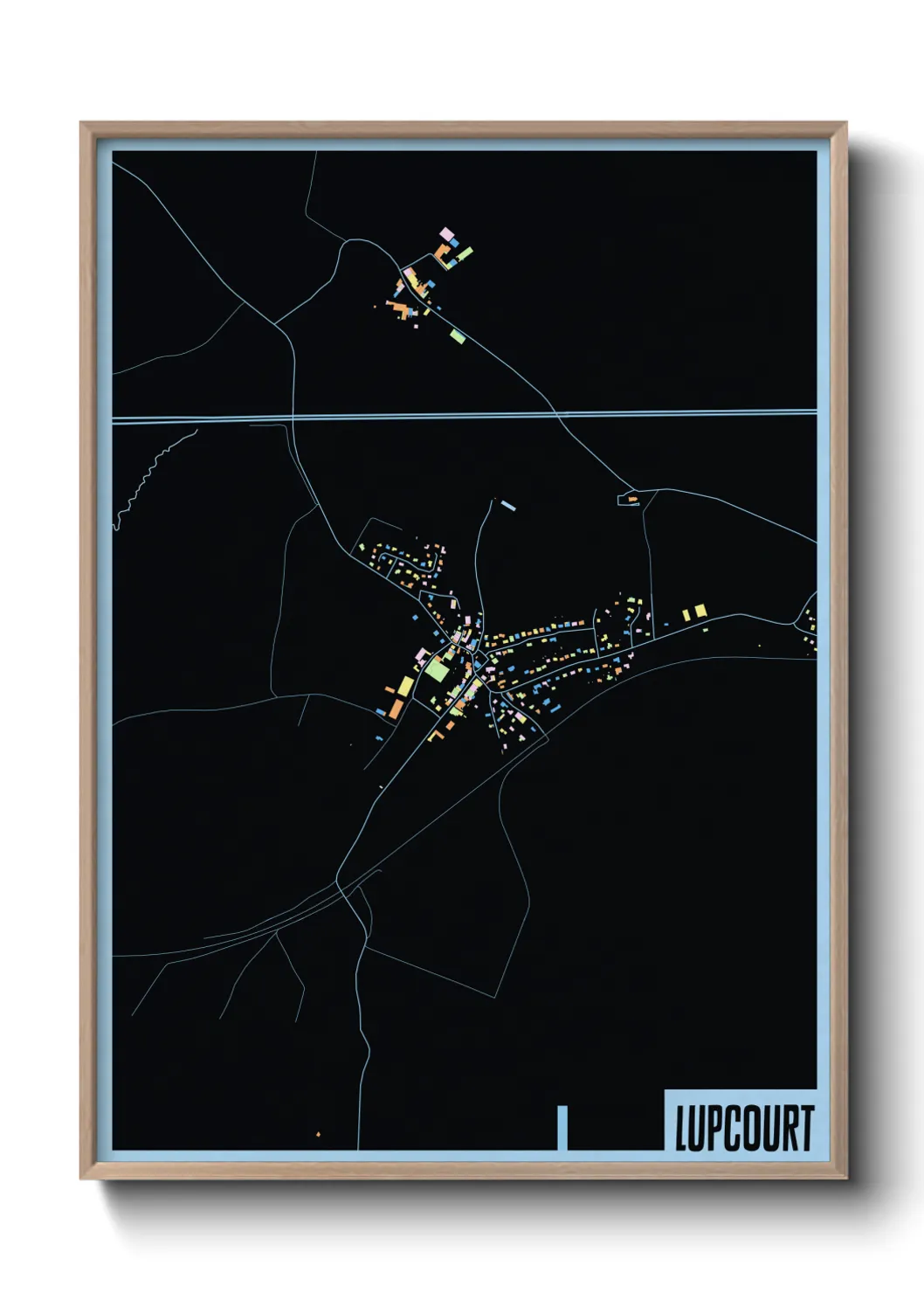 Un poster carteLupcourt