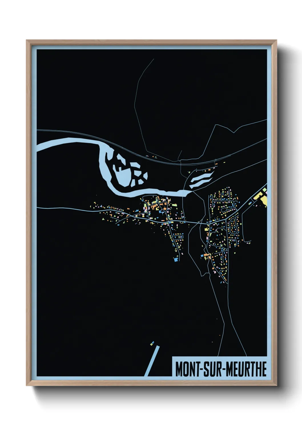 Un poster carteMont-sur-Meurthe