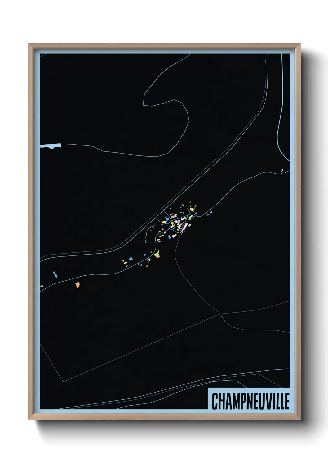 Un poster carteChampneuville