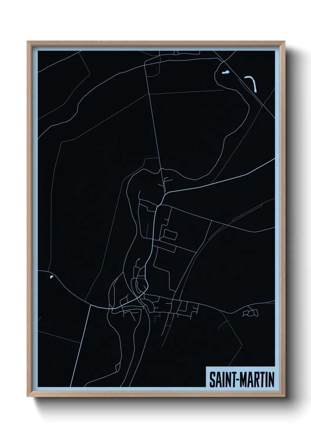 Un poster carteSaint-Martin