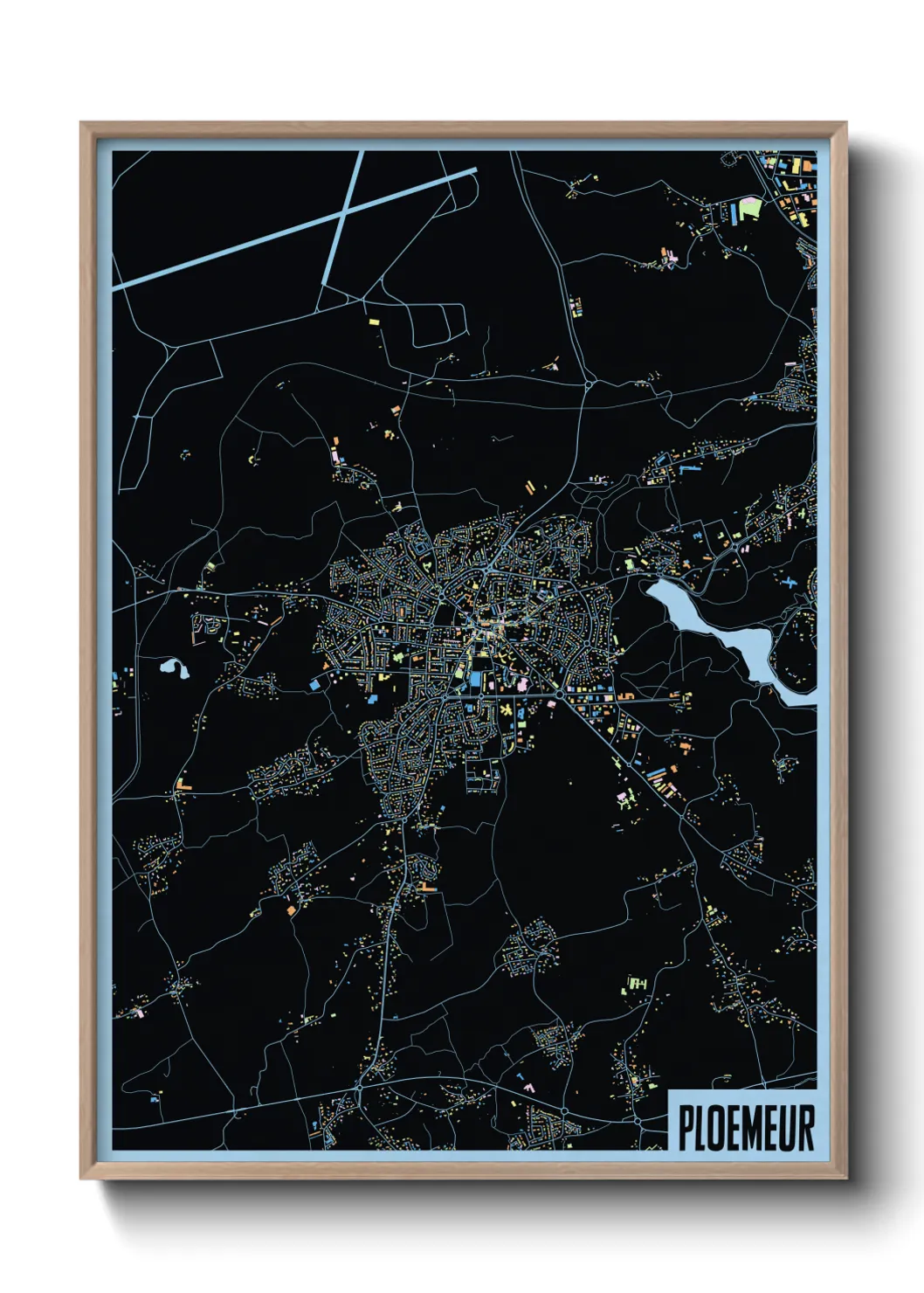 Un poster cartePloemeur