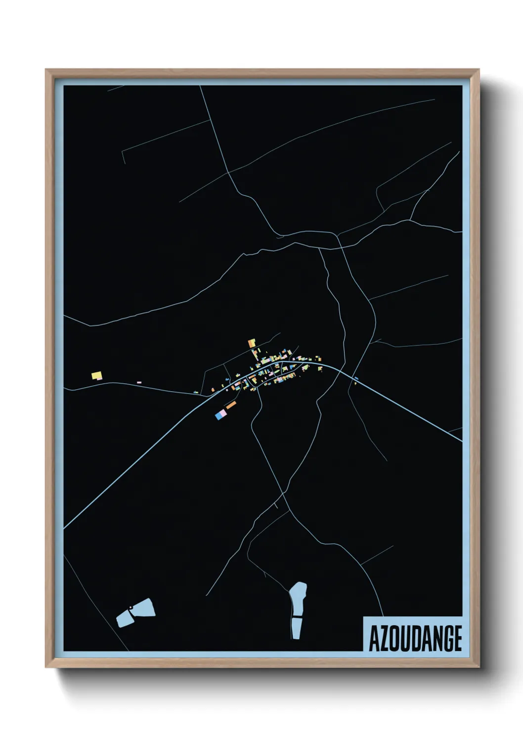 Un poster carteAzoudange