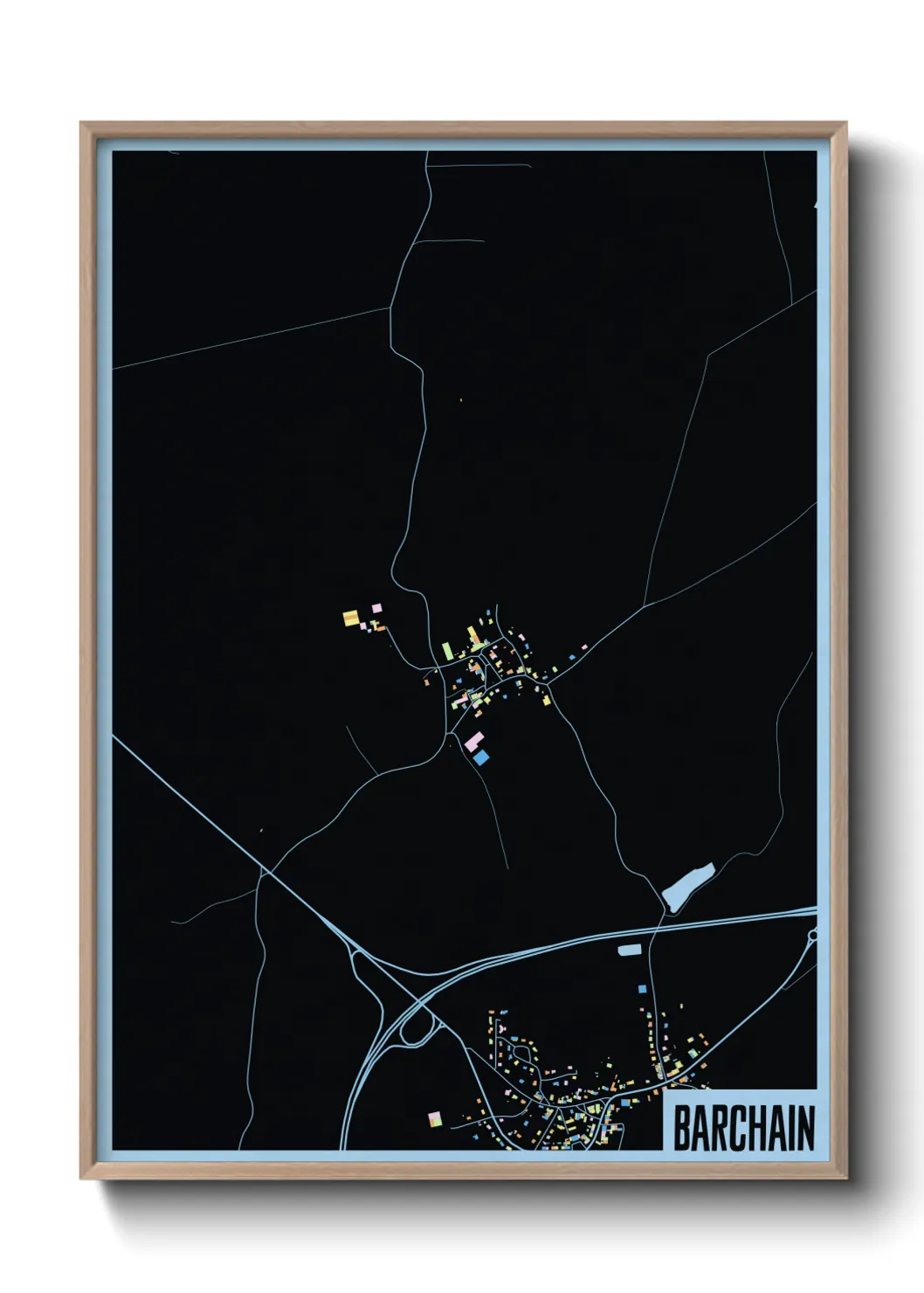 Une affiche de carte sur Barchain