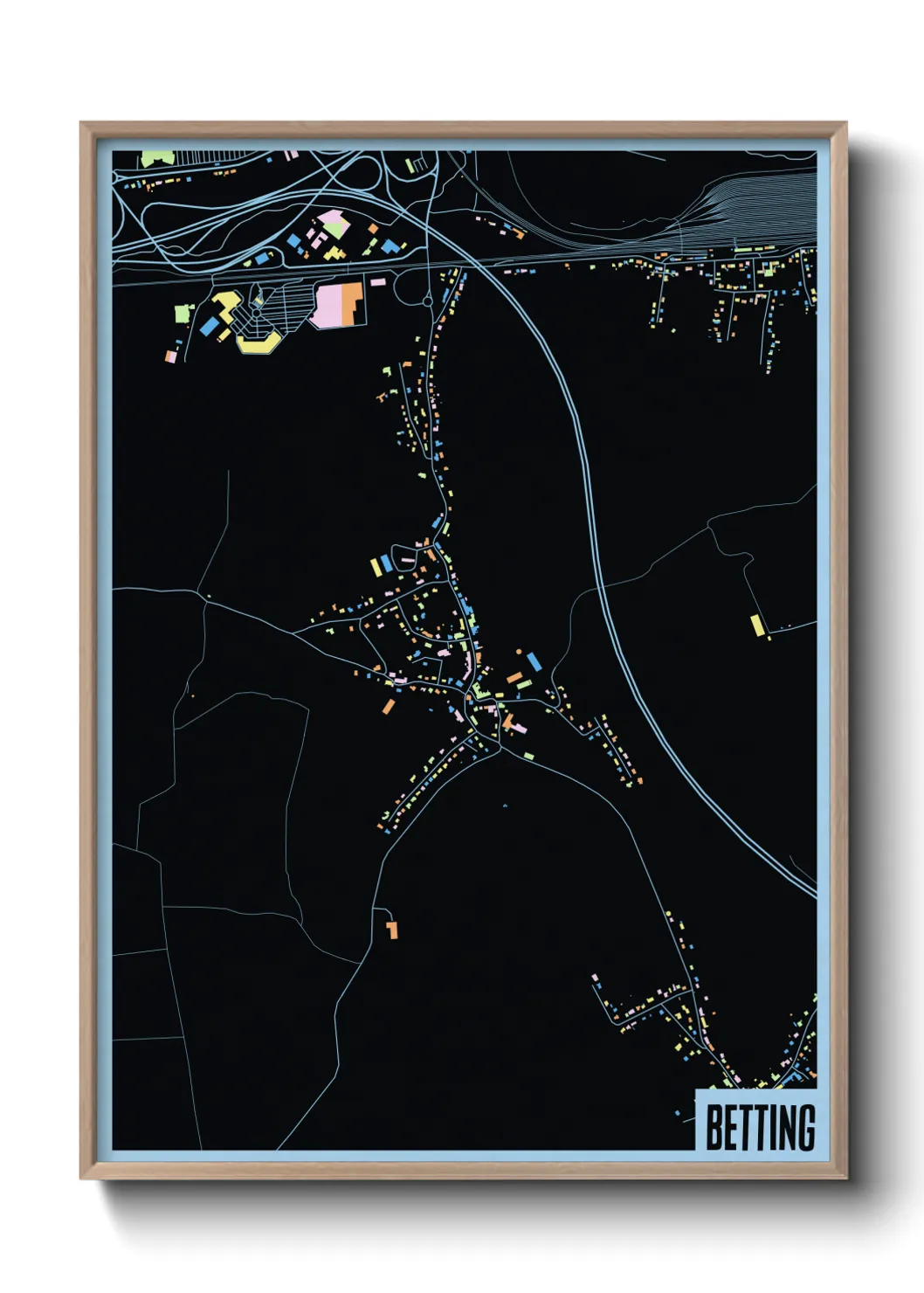 Une affiche de carte sur Betting