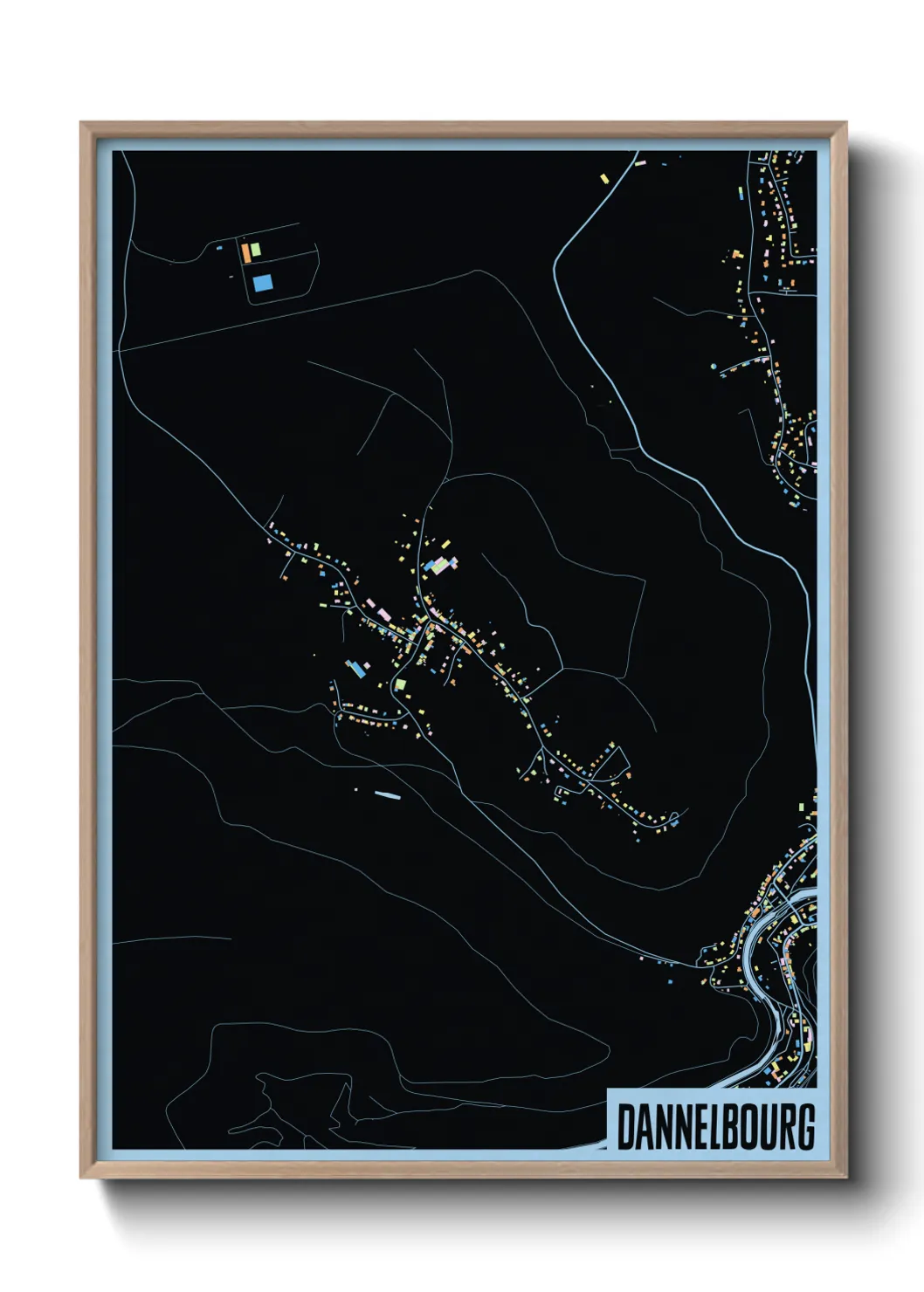 Un poster carteDannelbourg