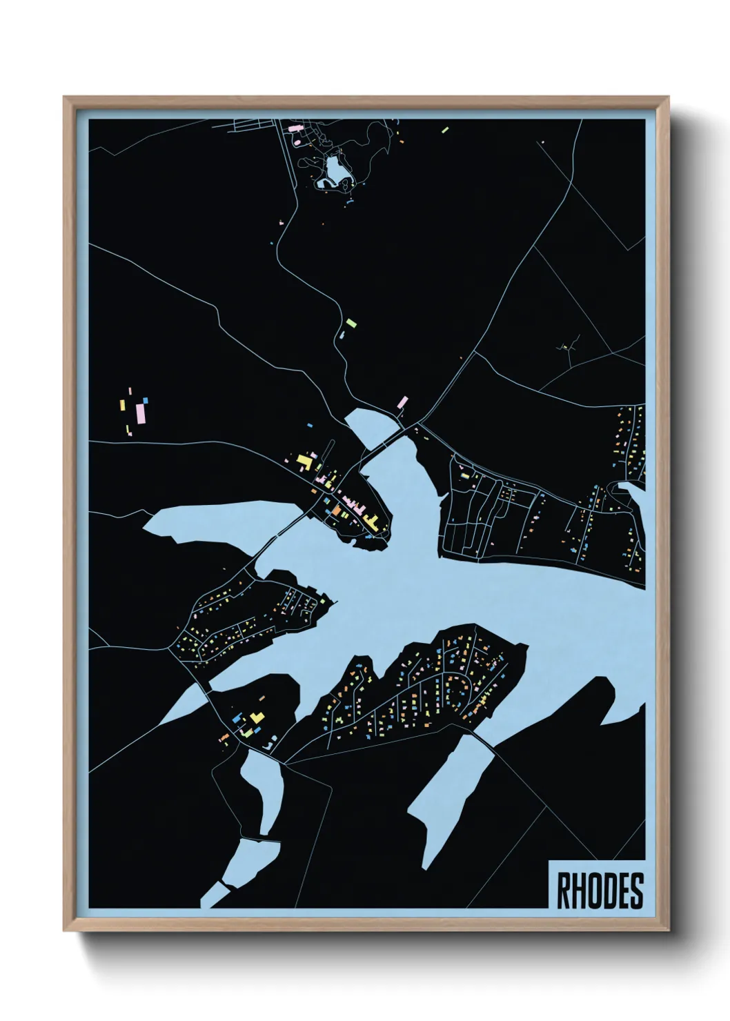 Un poster carteRhodes