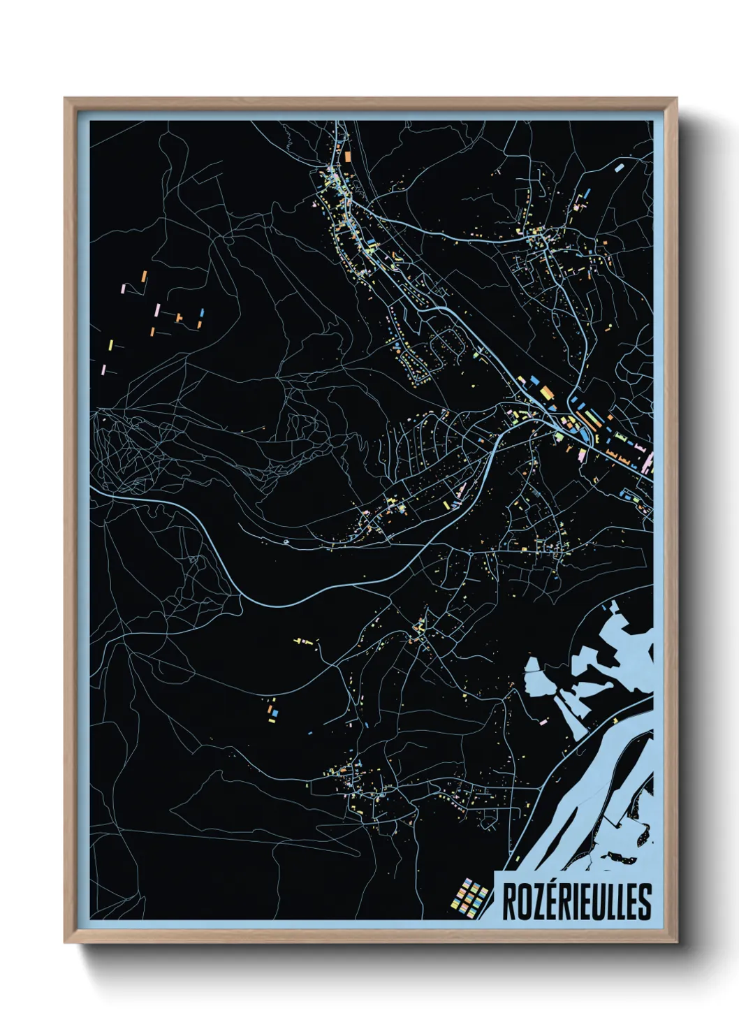 Un poster carteRozérieulles