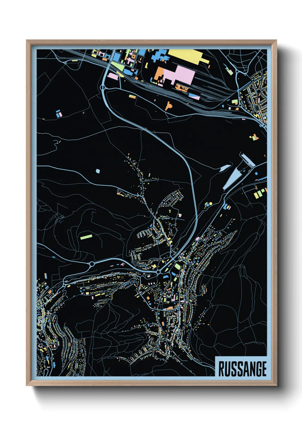 Un poster carteRussange