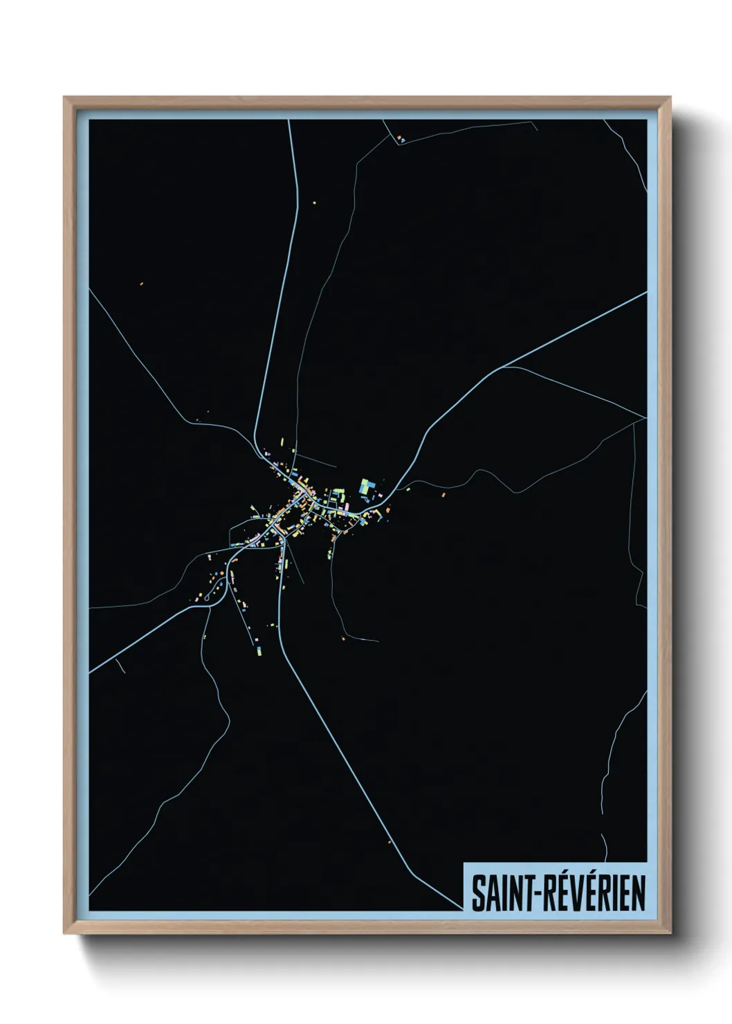 Un poster carteSaint-Révérien
