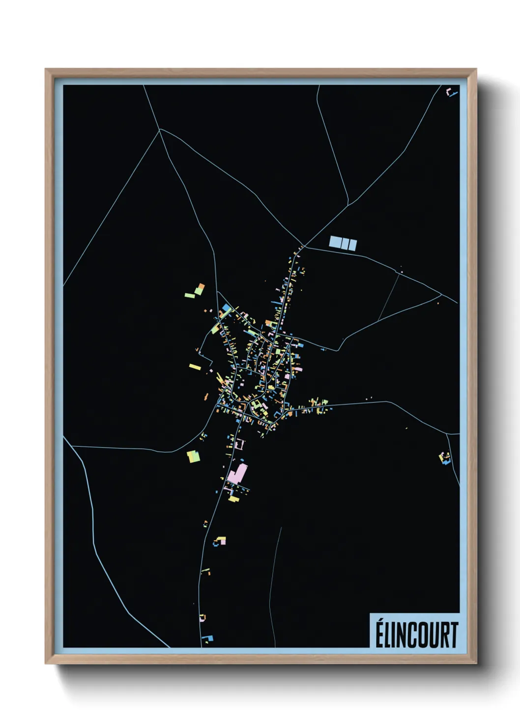 Un poster carteÉlincourt