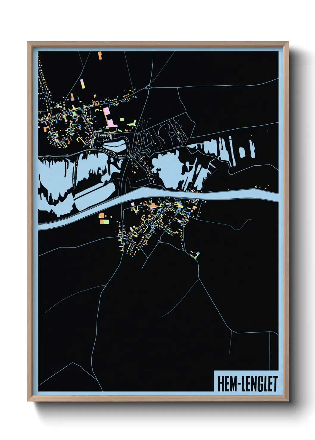 Un poster carteHem-Lenglet