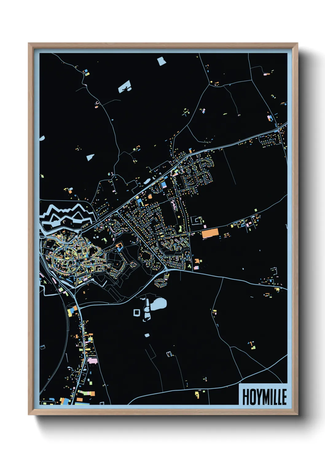 Un poster carteHoymille