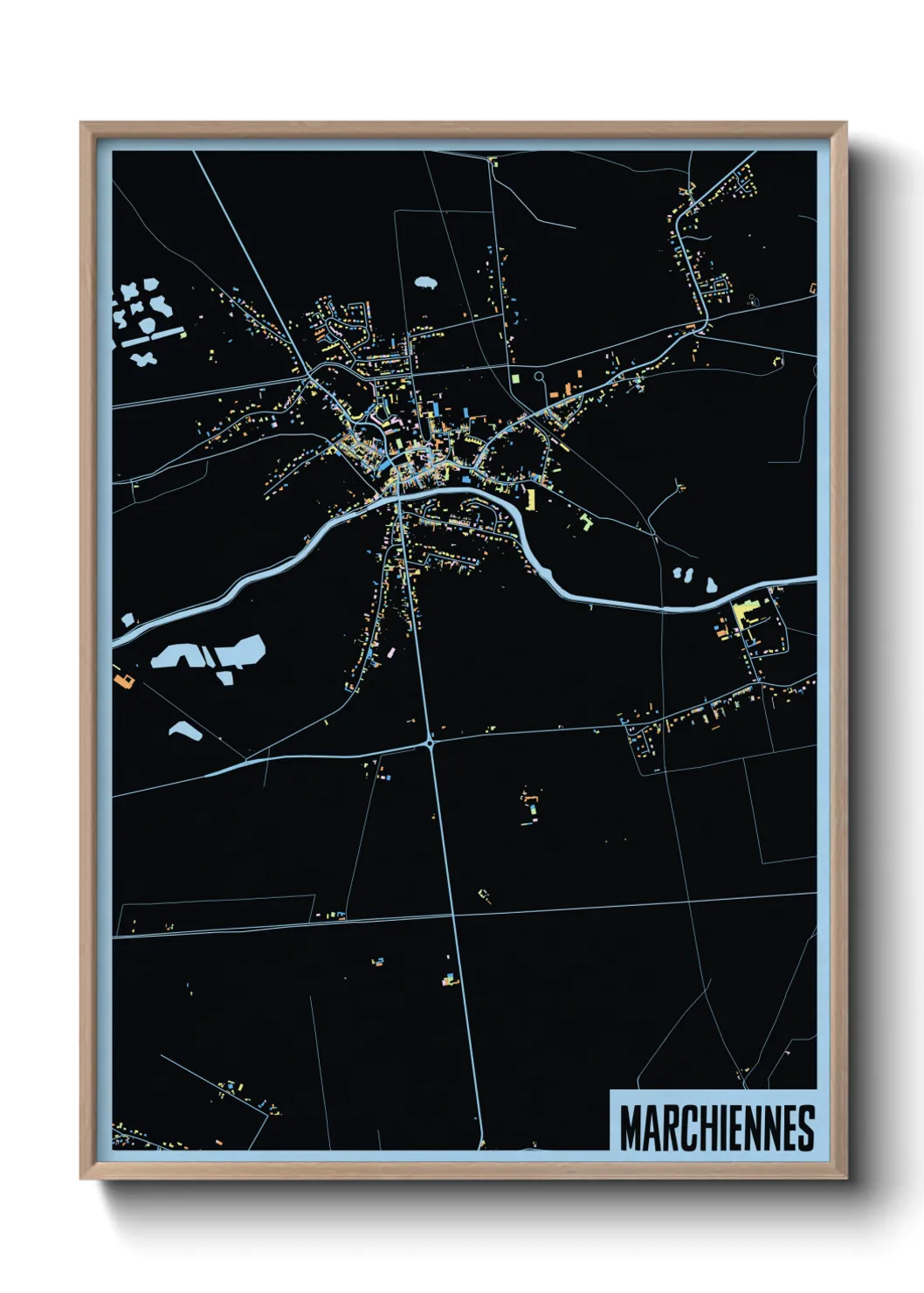 Un poster carteMarchiennes