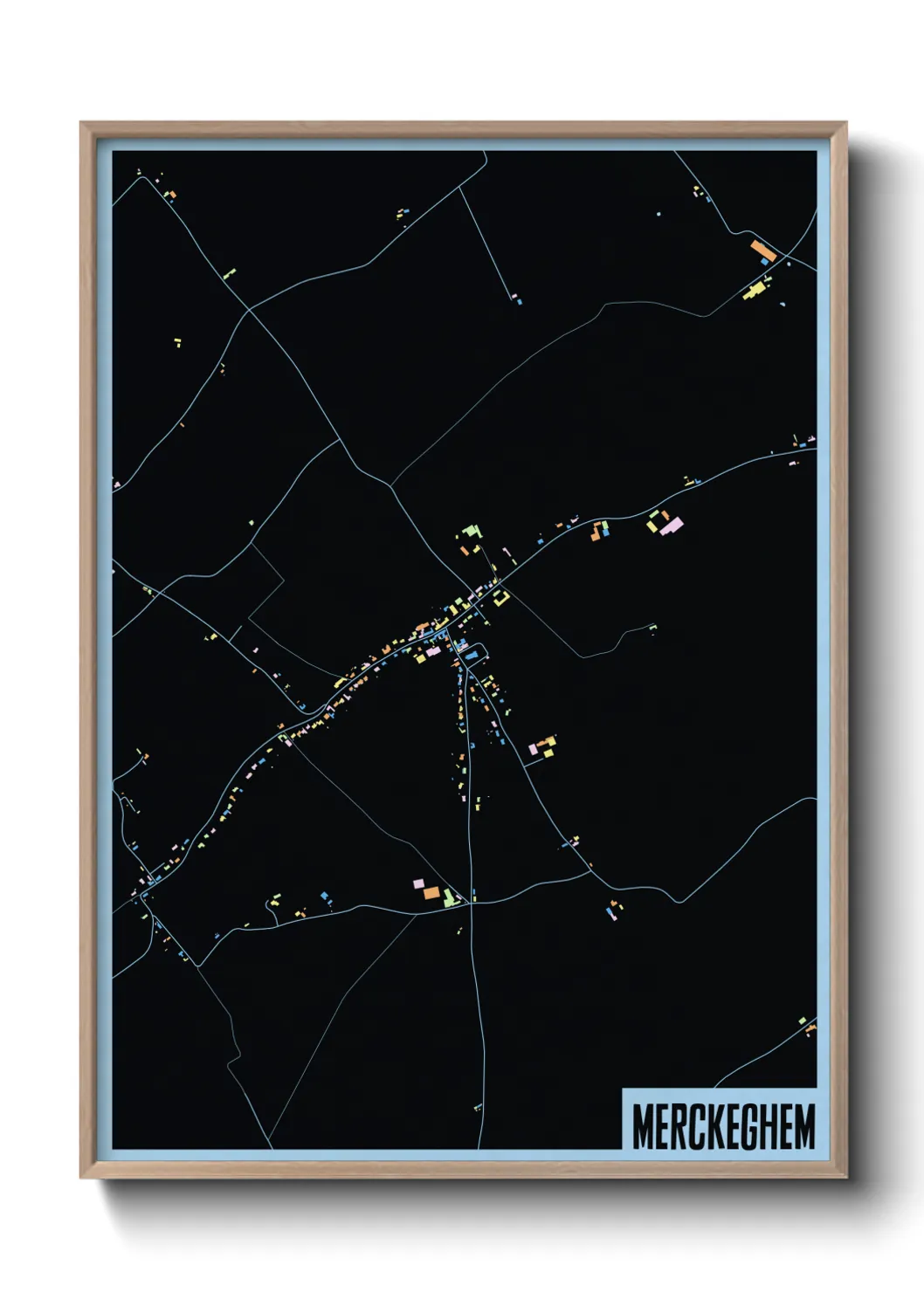 Un poster carteMerckeghem