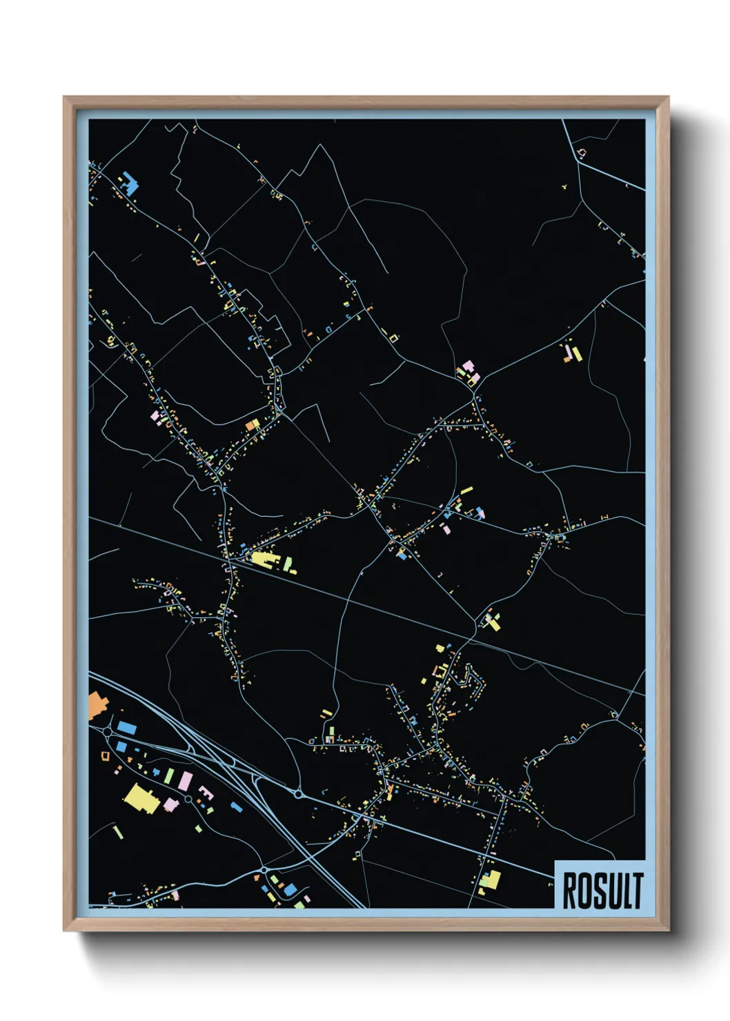 Un poster carteRosult