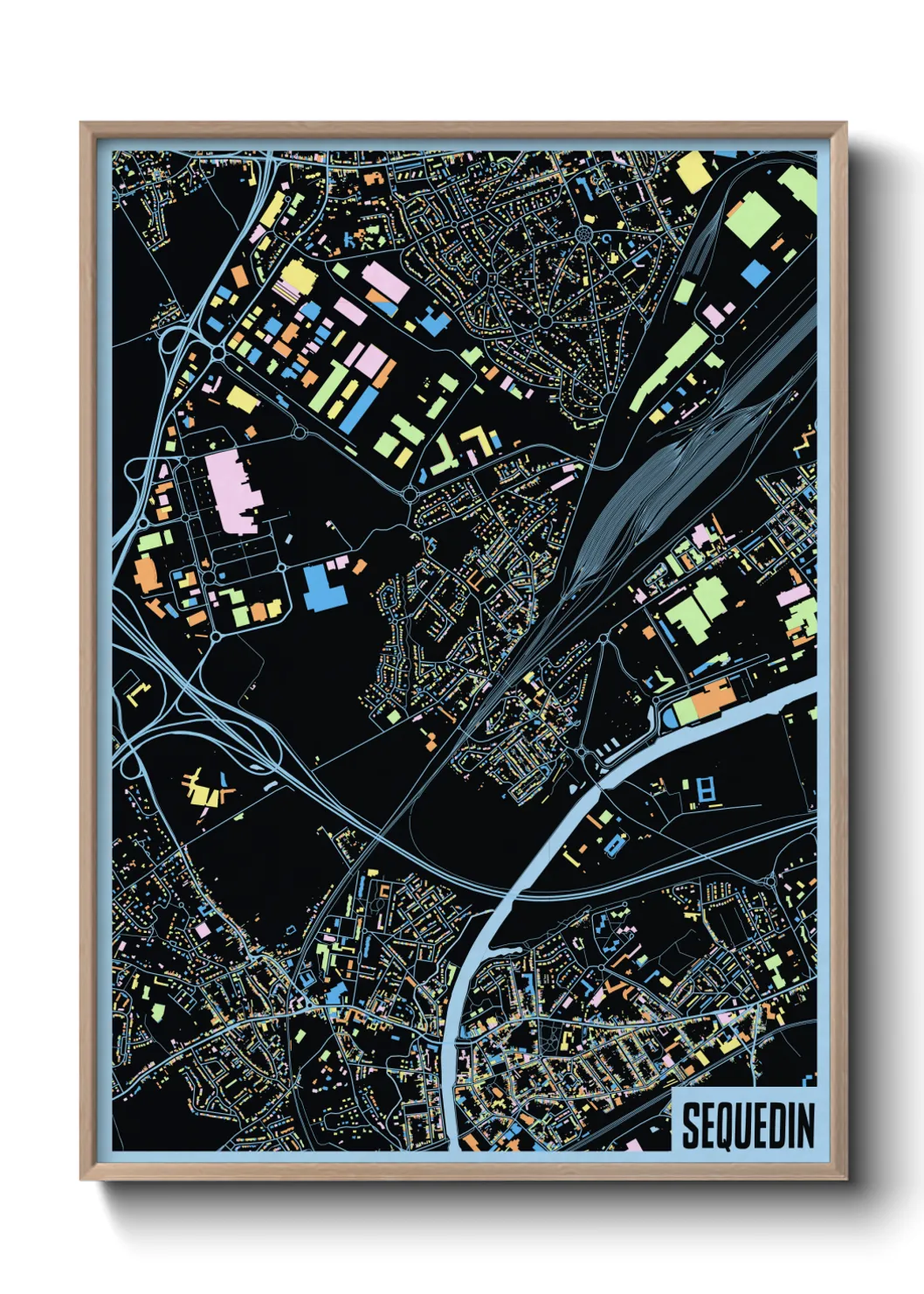 Un poster carteSequedin