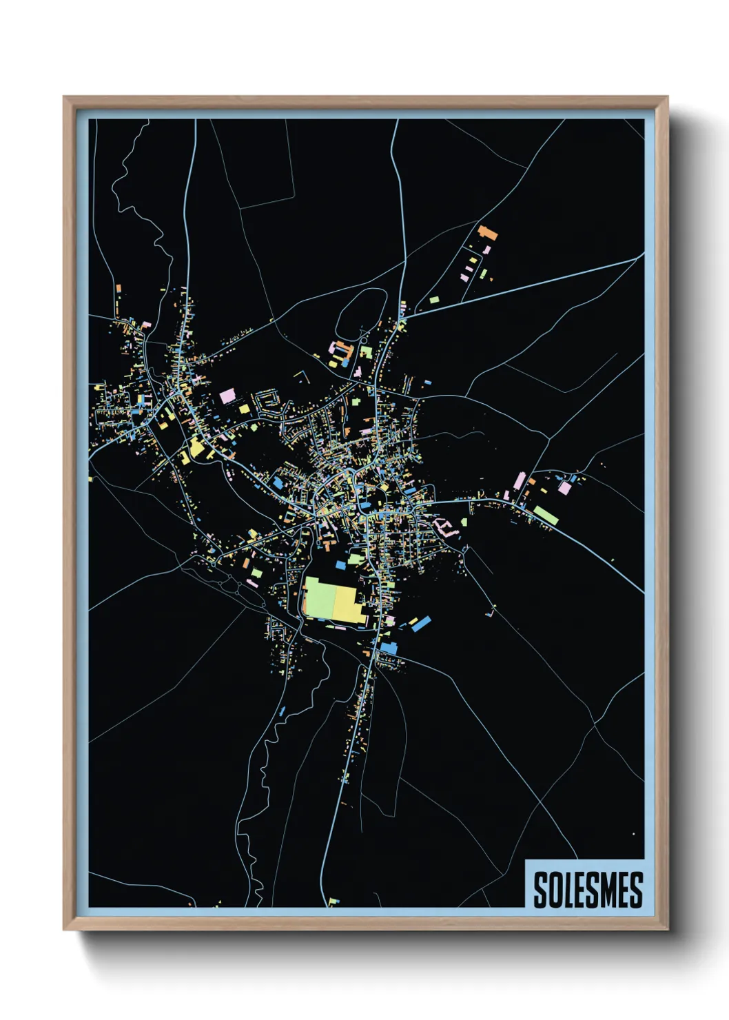 Un poster carteSolesmes