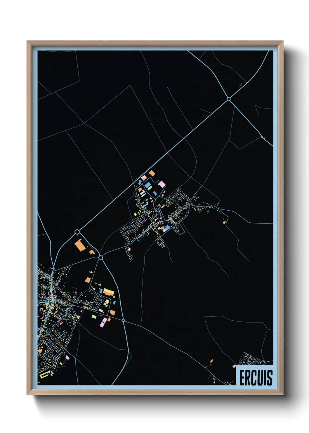 Un poster carteErcuis