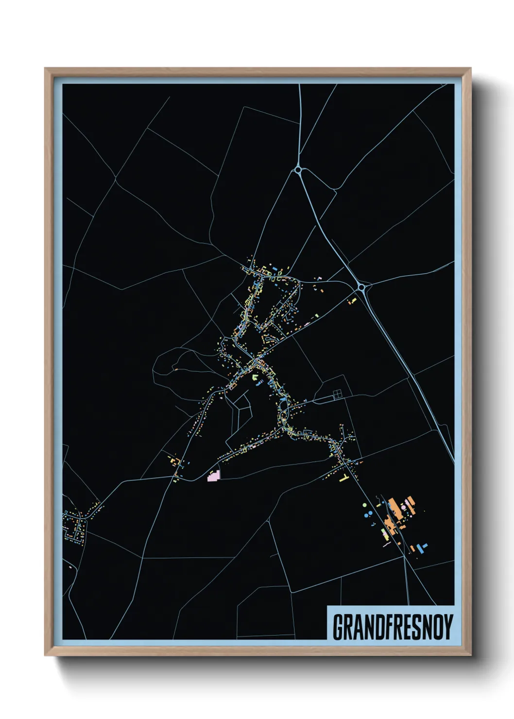 Un poster carteGrandfresnoy