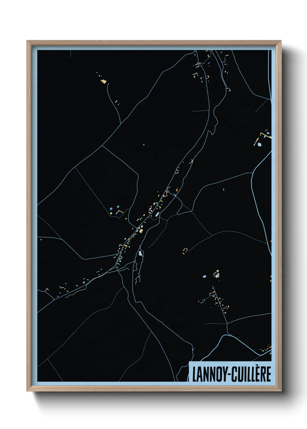 Un poster carteLannoy-Cuillère