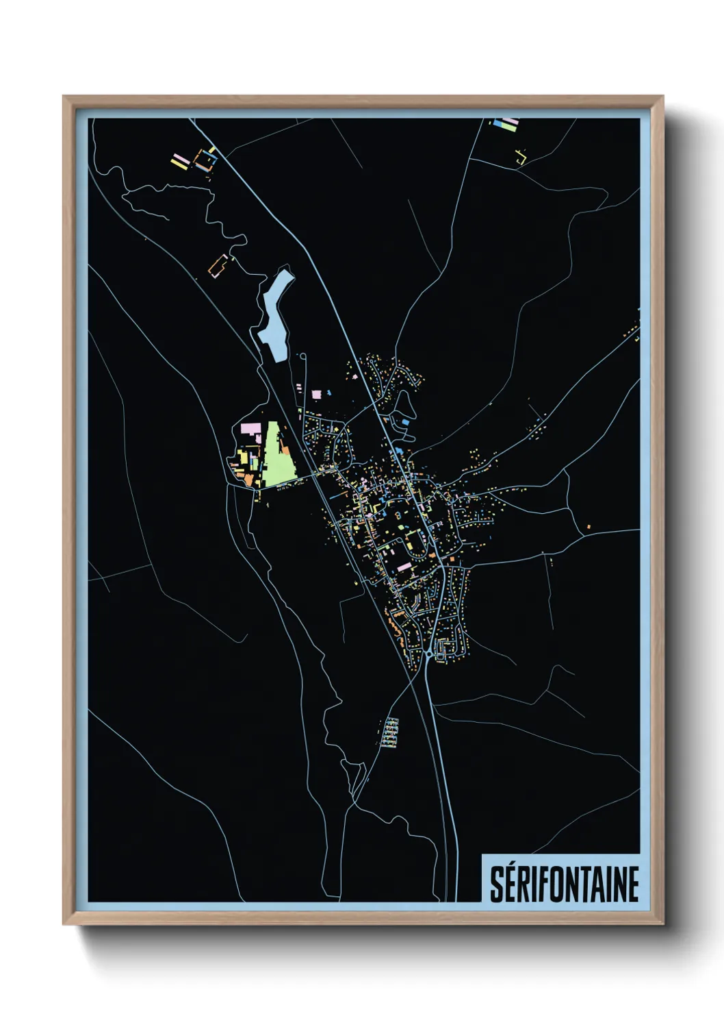 Un poster carteSérifontaine