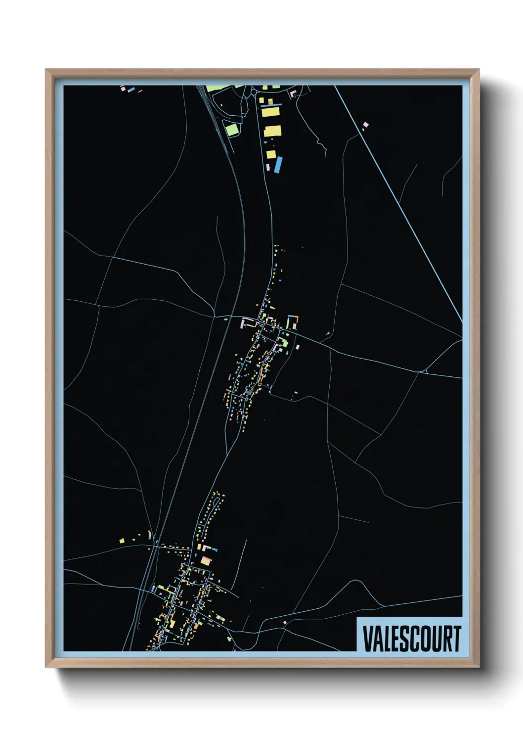 Un poster carteValescourt