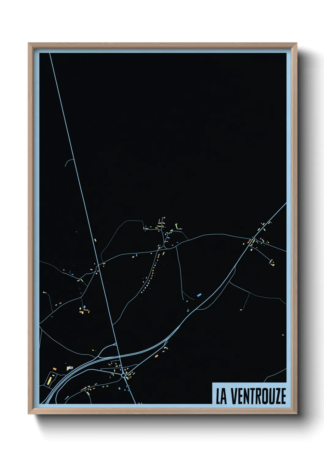 Un poster carteLa Ventrouze