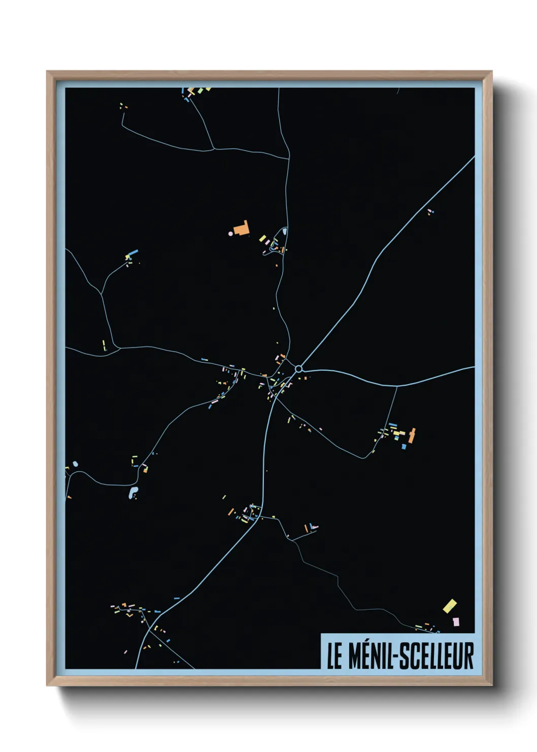 Un poster carteLe Ménil-Scelleur