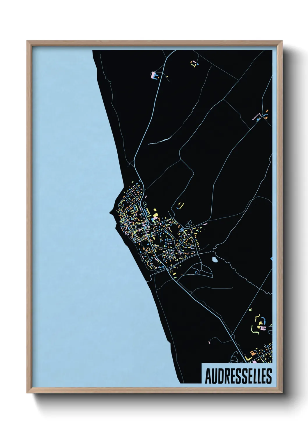 Un poster carteAudresselles