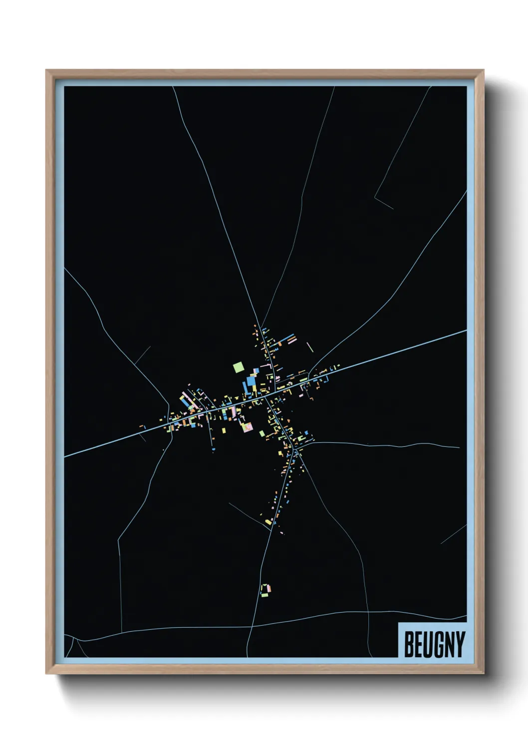 Un poster carteBeugny