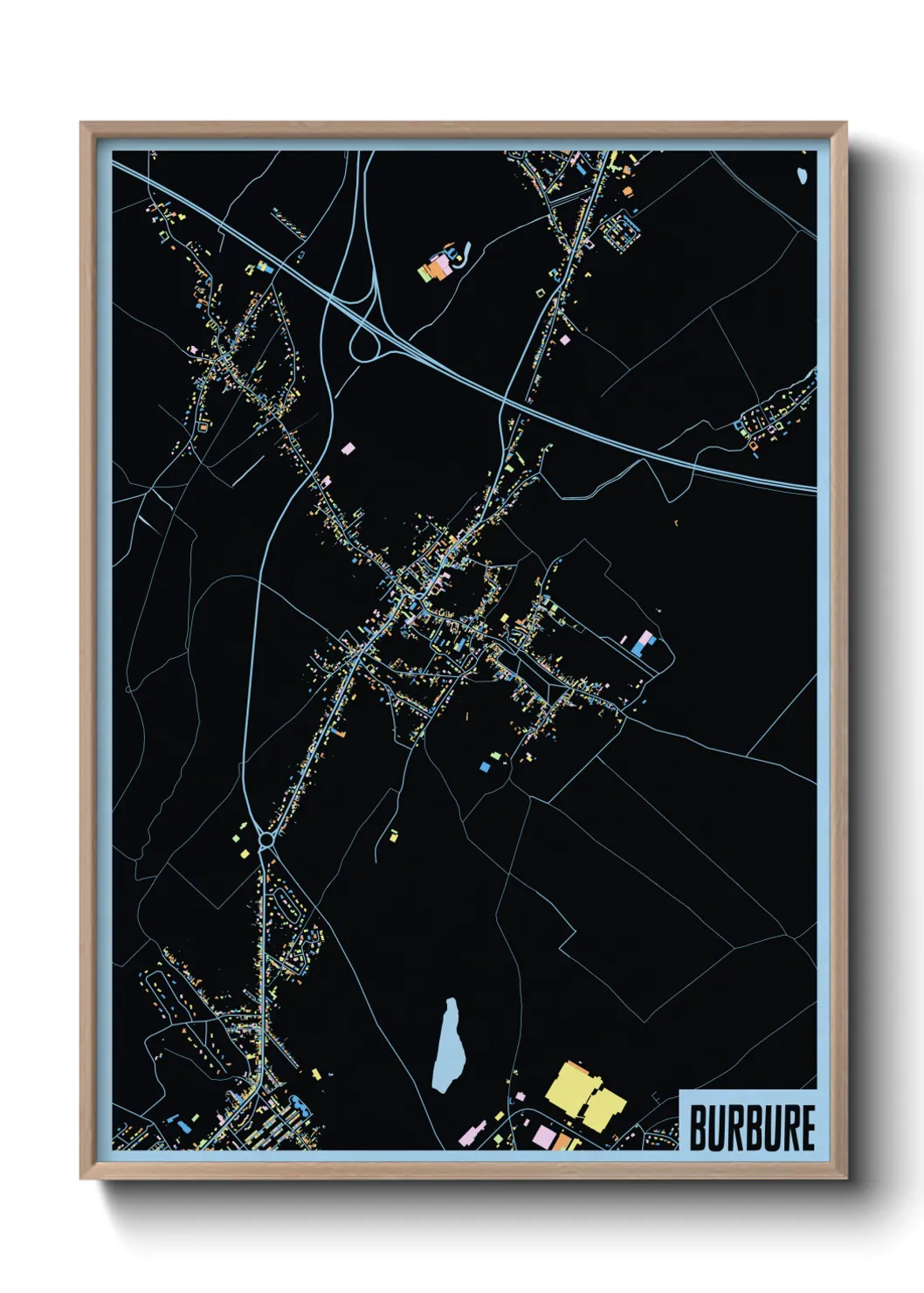 Un poster carteBurbure