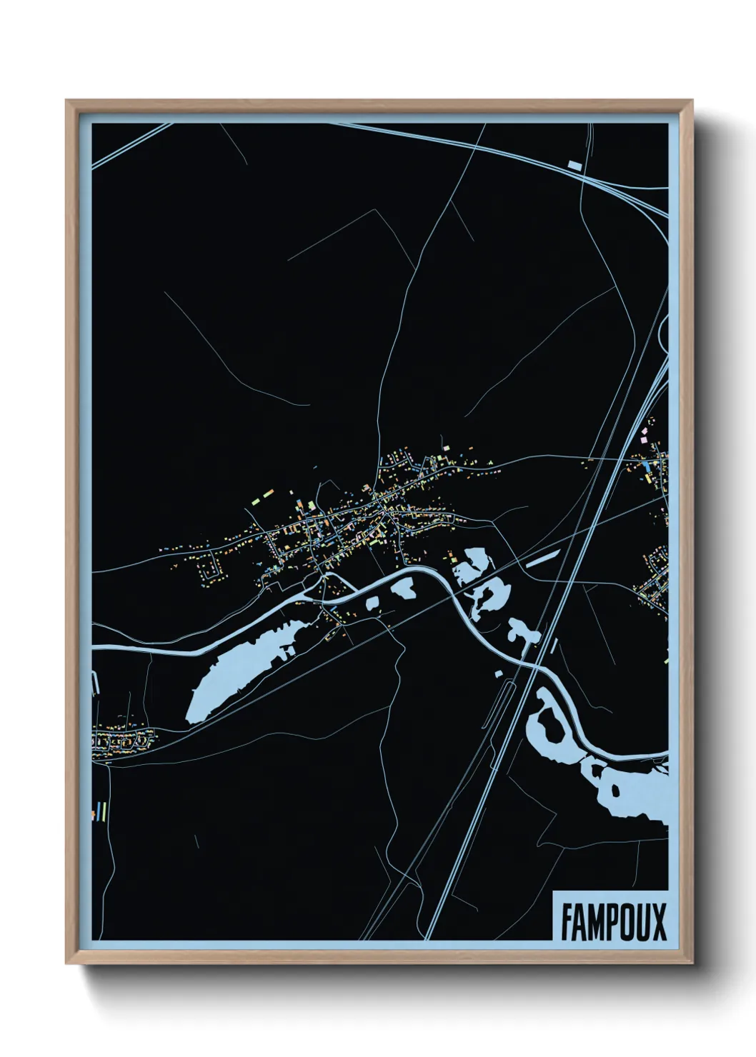Un poster carteFampoux