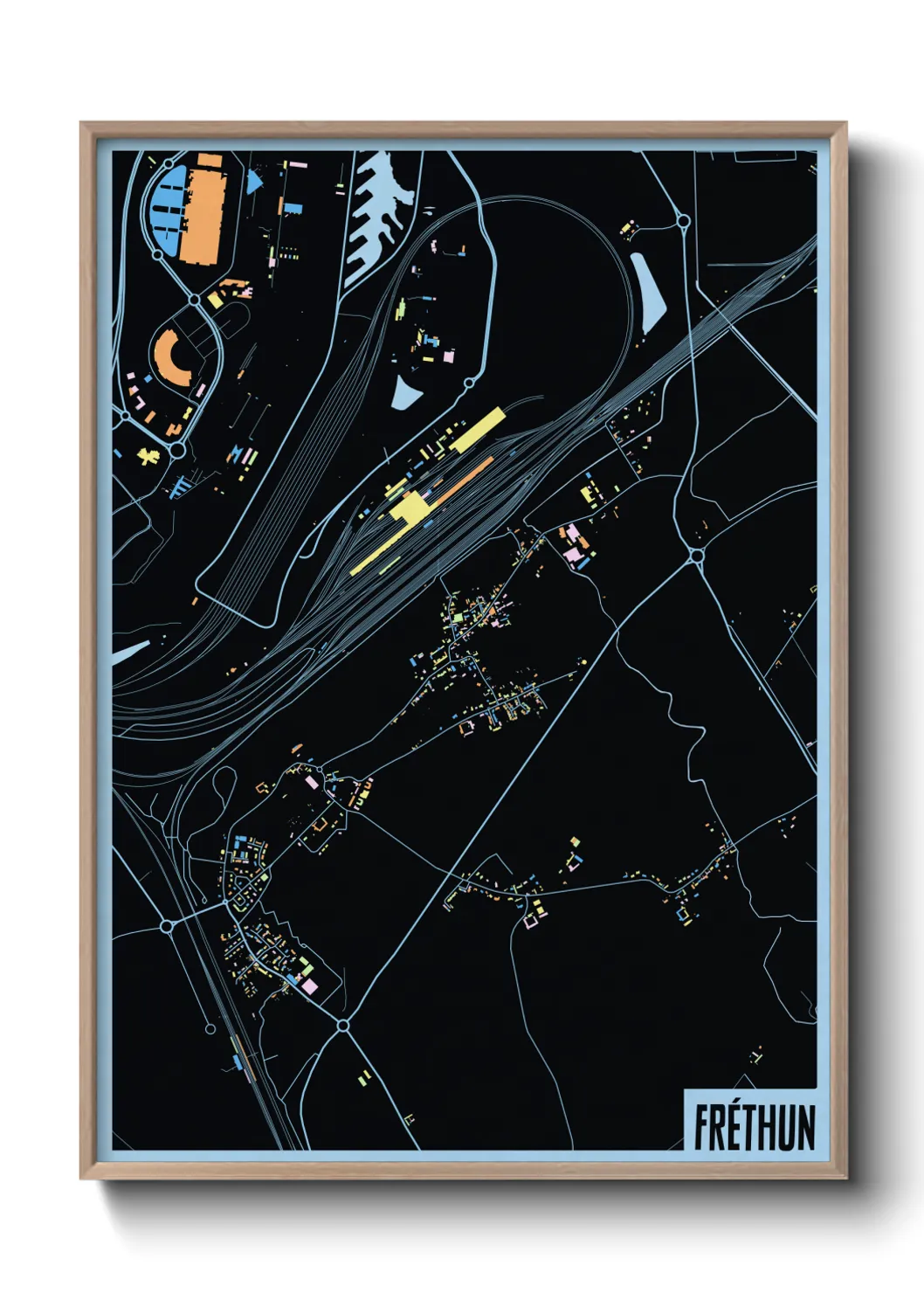 Un poster carteFréthun