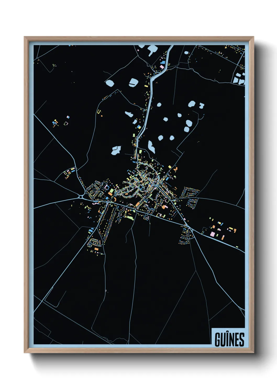 Un poster carteGuînes