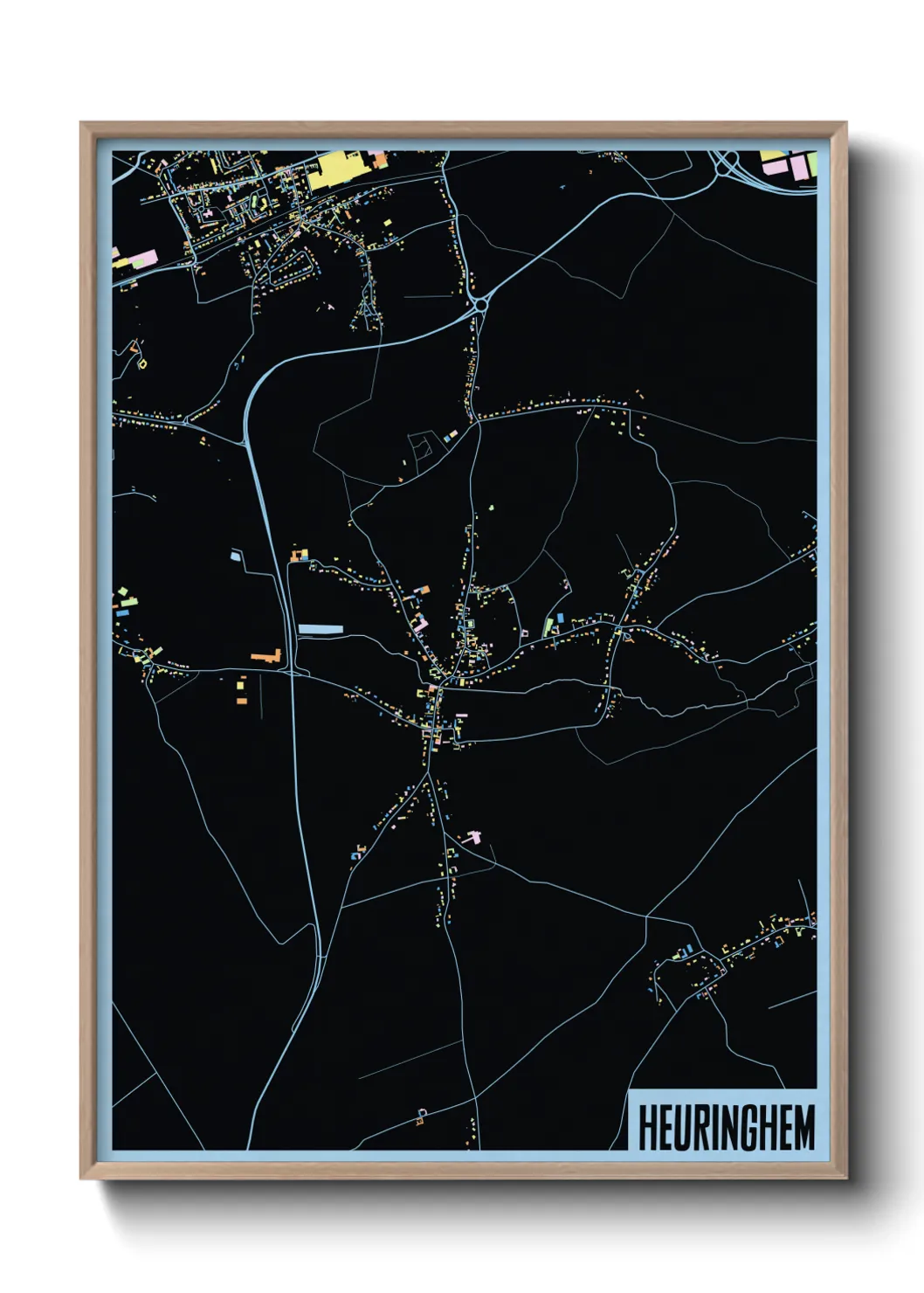 Un poster carteHeuringhem