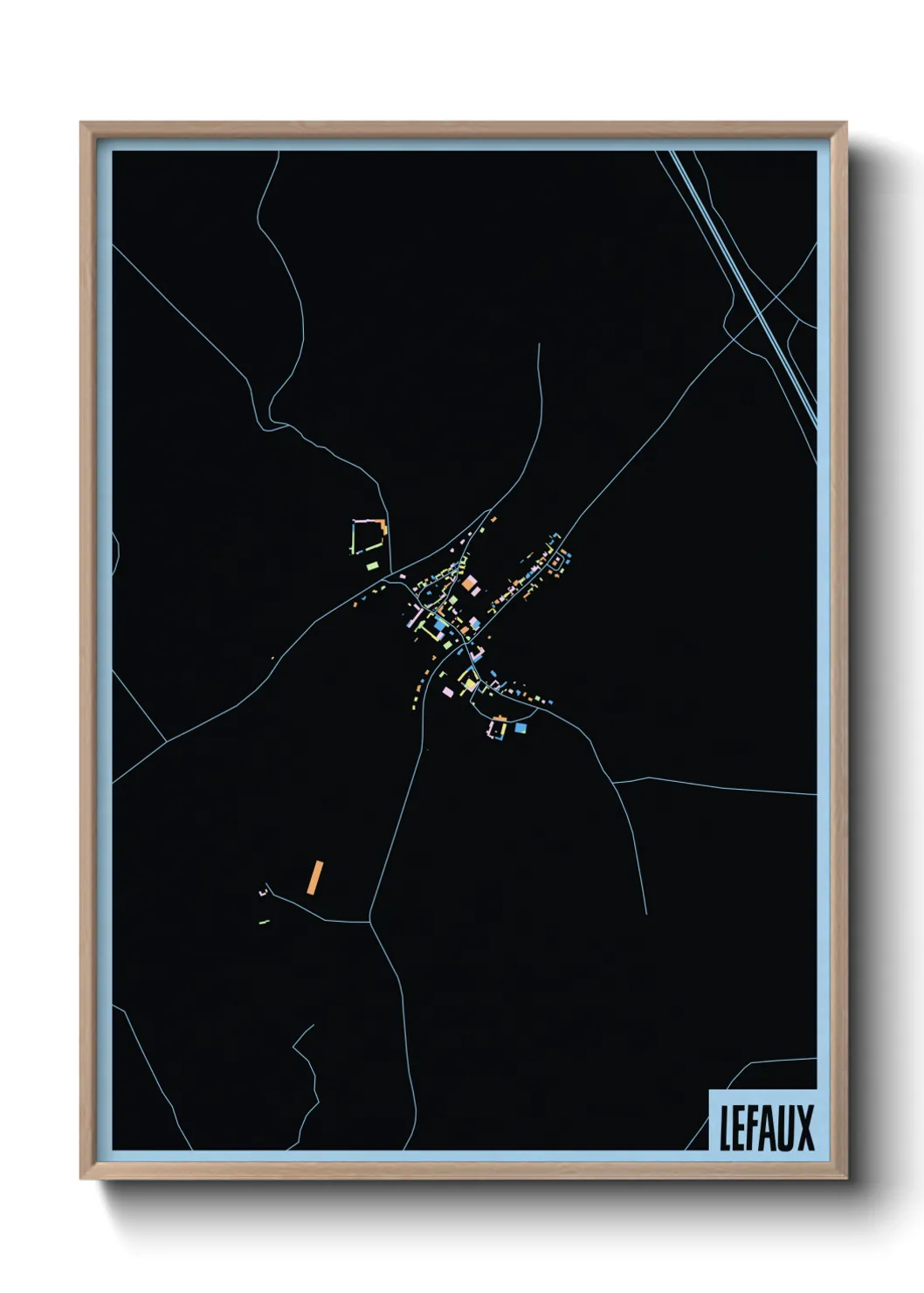 Un poster carteLefaux