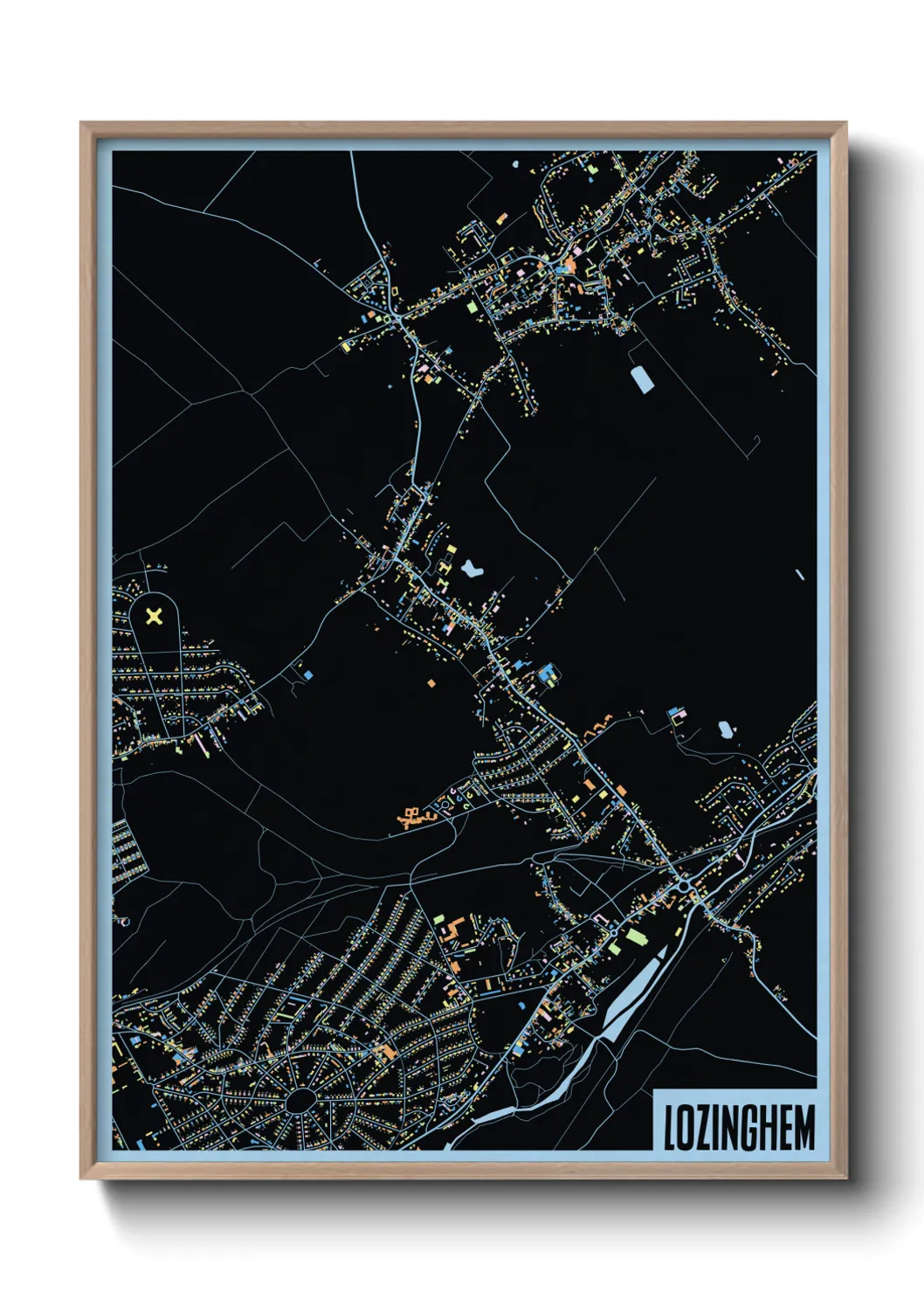 Un poster carteLozinghem