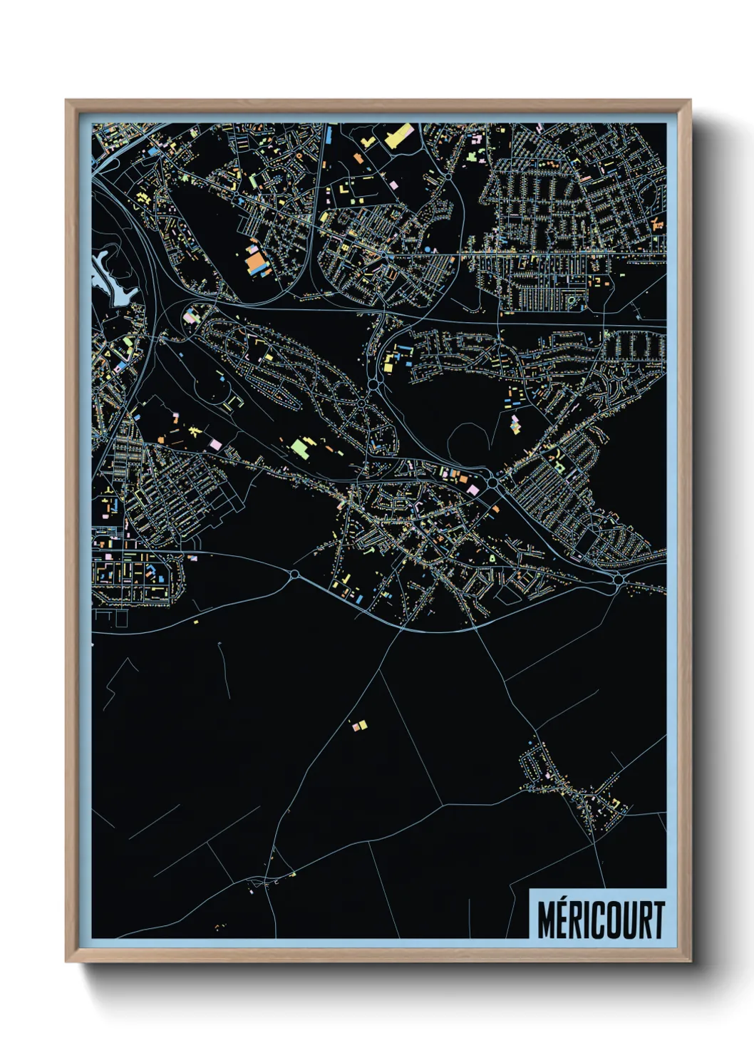 Un poster carteMéricourt