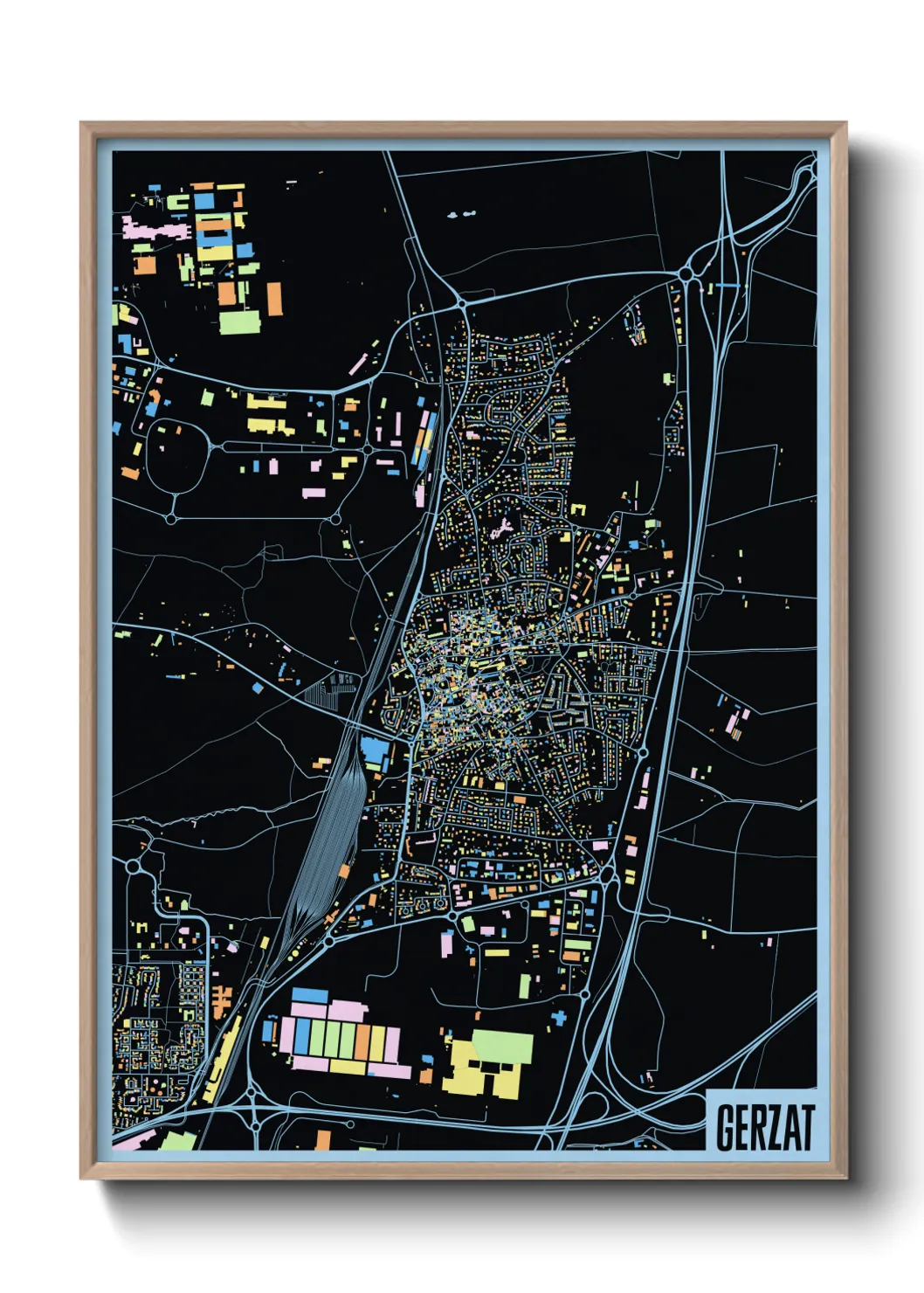 Un poster carteGerzat