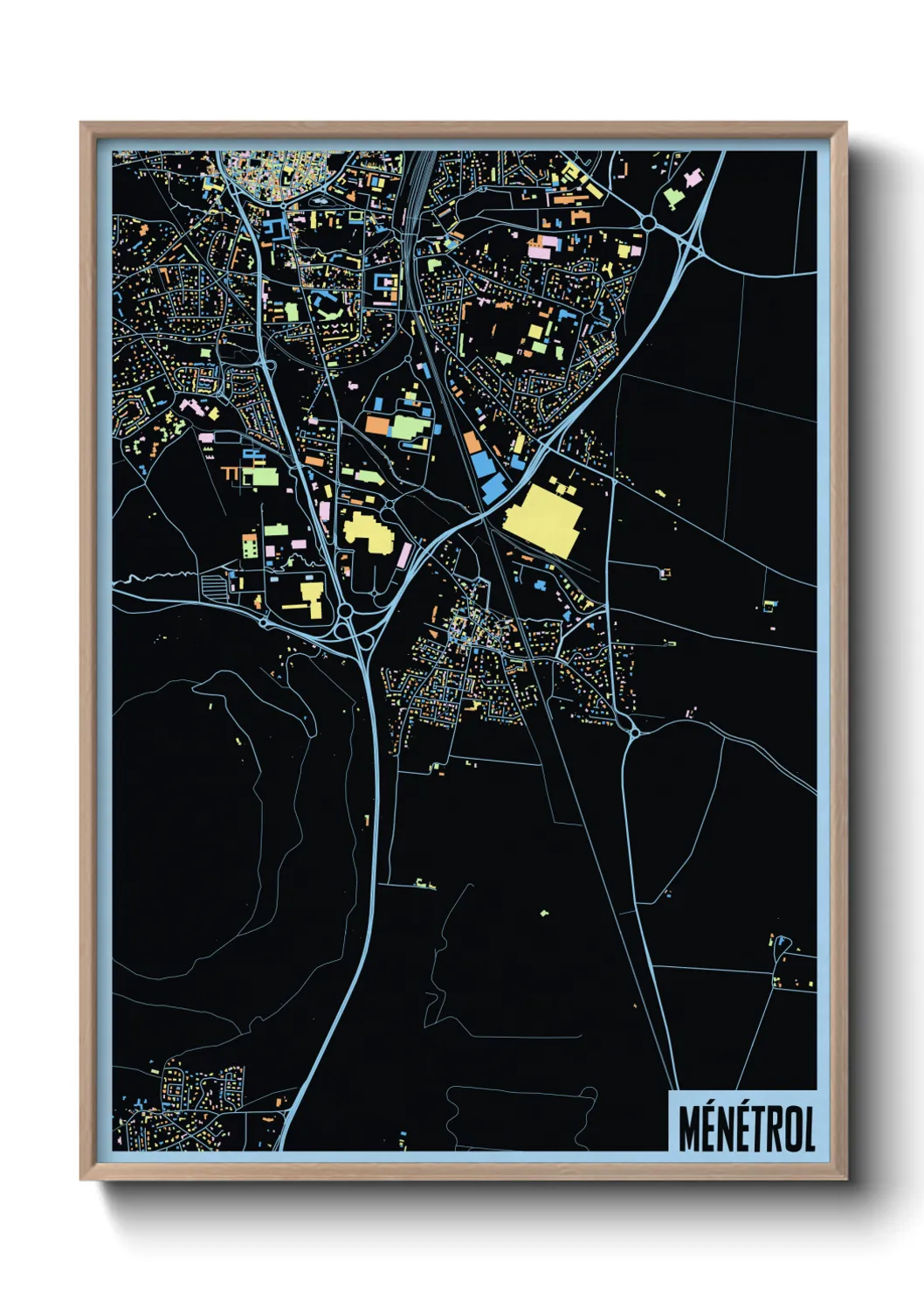 Un poster carteMénétrol